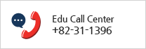 Edu Call Center +82-31-1396