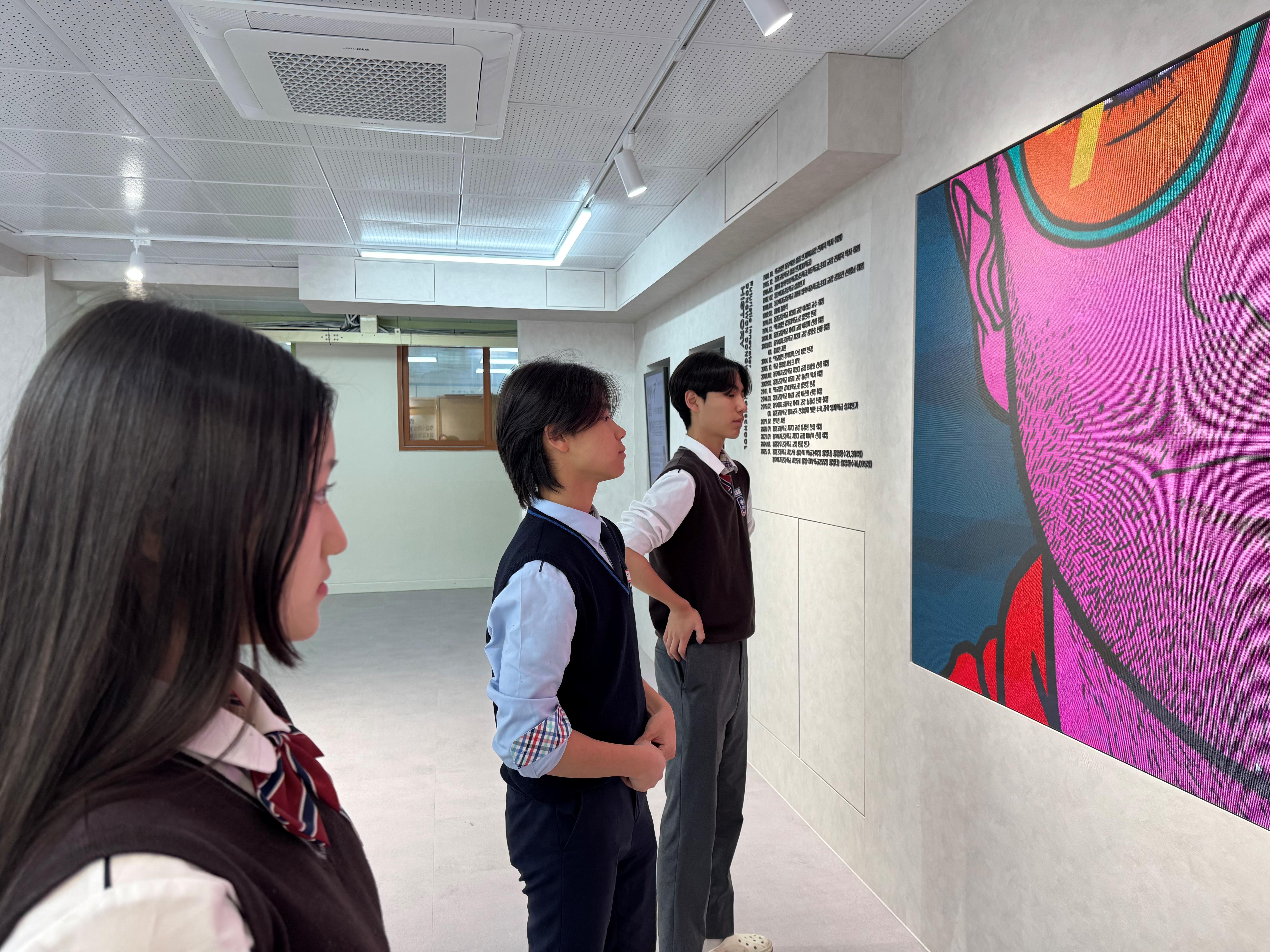 “디지털 세상에서 명화를 만나요!”  수원교육지원청, 8개교 대상 ‘학교 디지털 갤러리’ 운영4 이미지