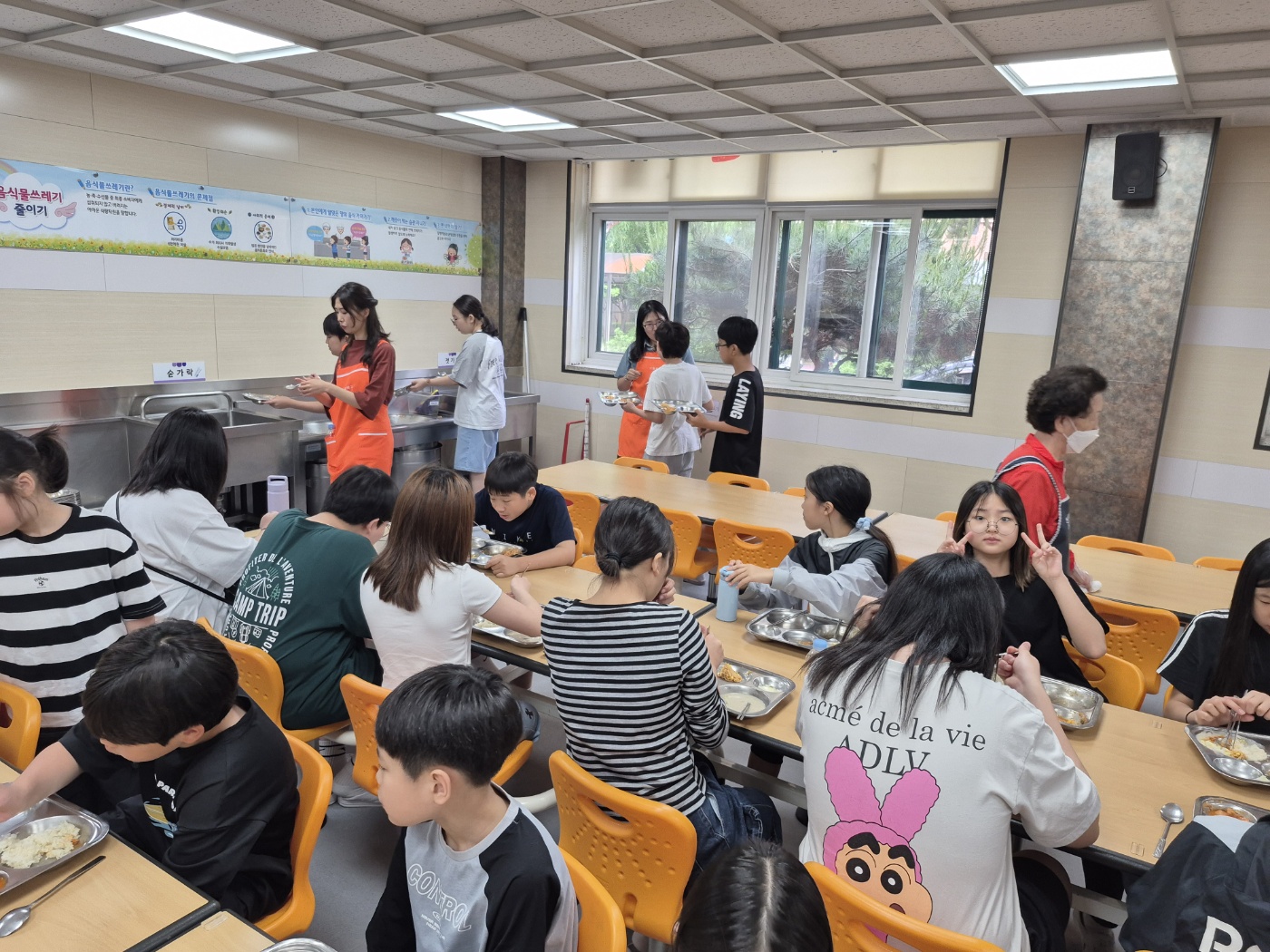 의정부 신동초등학교 학부모회, 지구 환경을 위한 잔반데이 운영3 이미지
