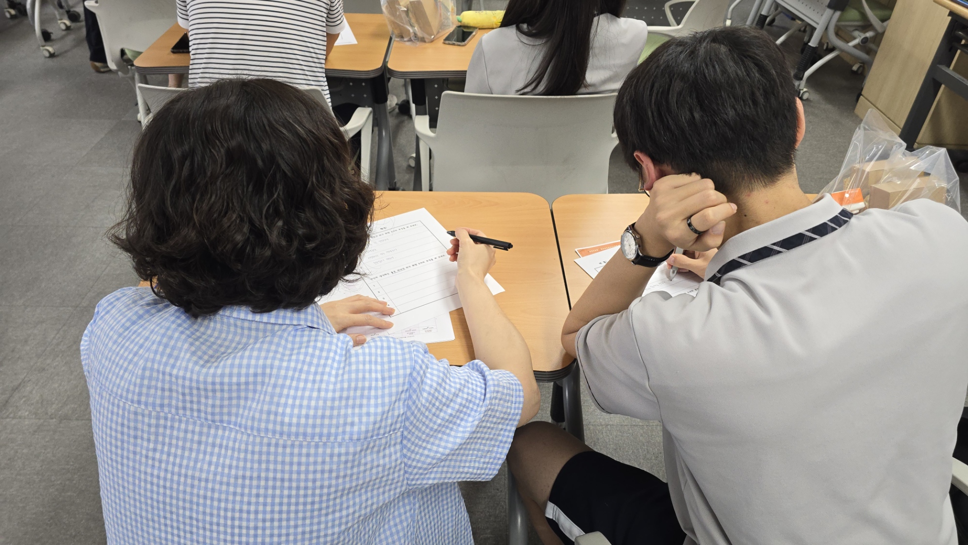 용호중학교 AI 기반 교류 분석으로 여는 소통의 문  ‘ 자녀와 통(通)하는 마음 여행 ’  가정 연계 인성교육 운영3 이미지