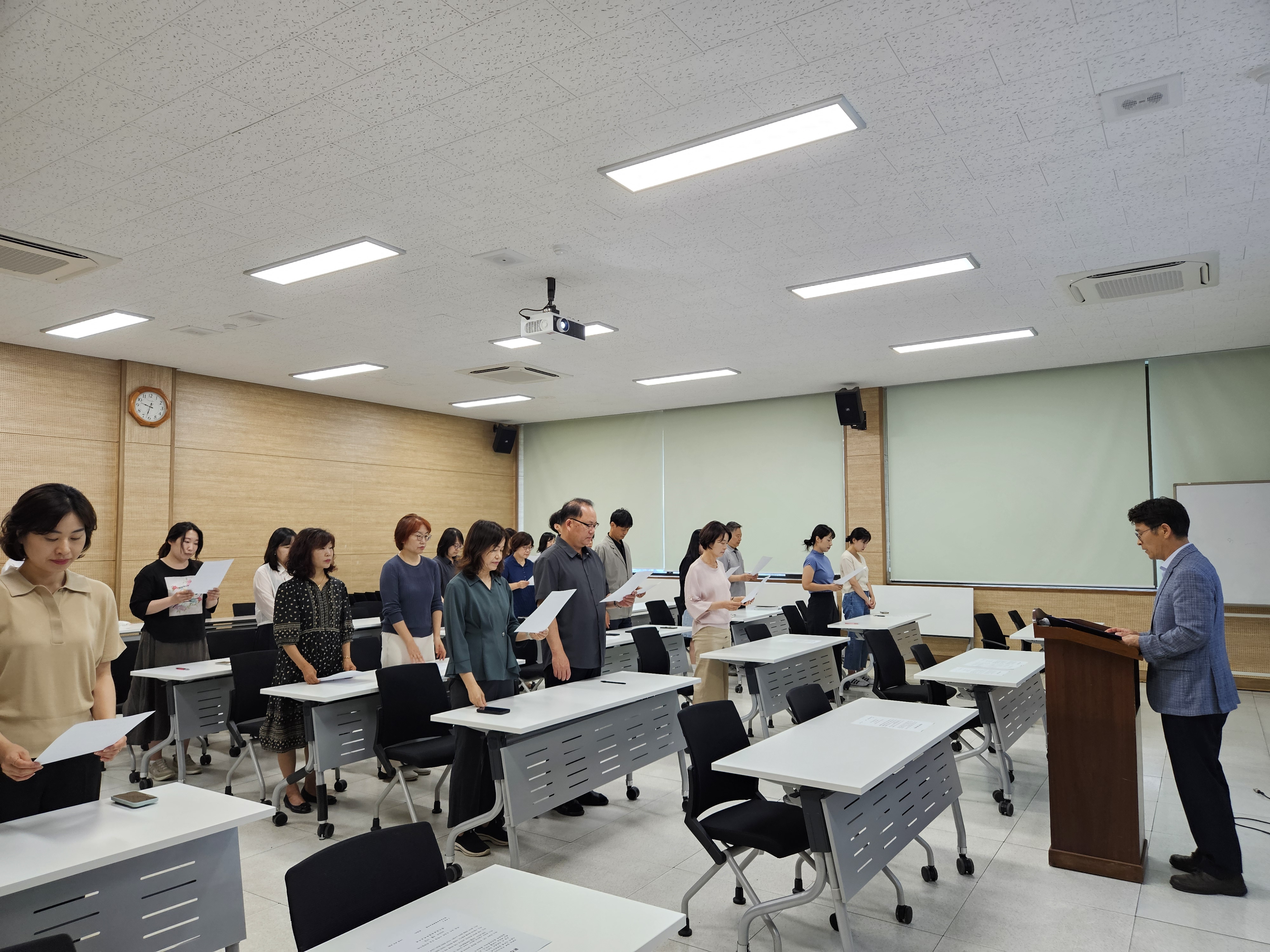 경기도교육청과천도서관,  투명 경영을 위한 윤리의식 다짐 서약3 이미지