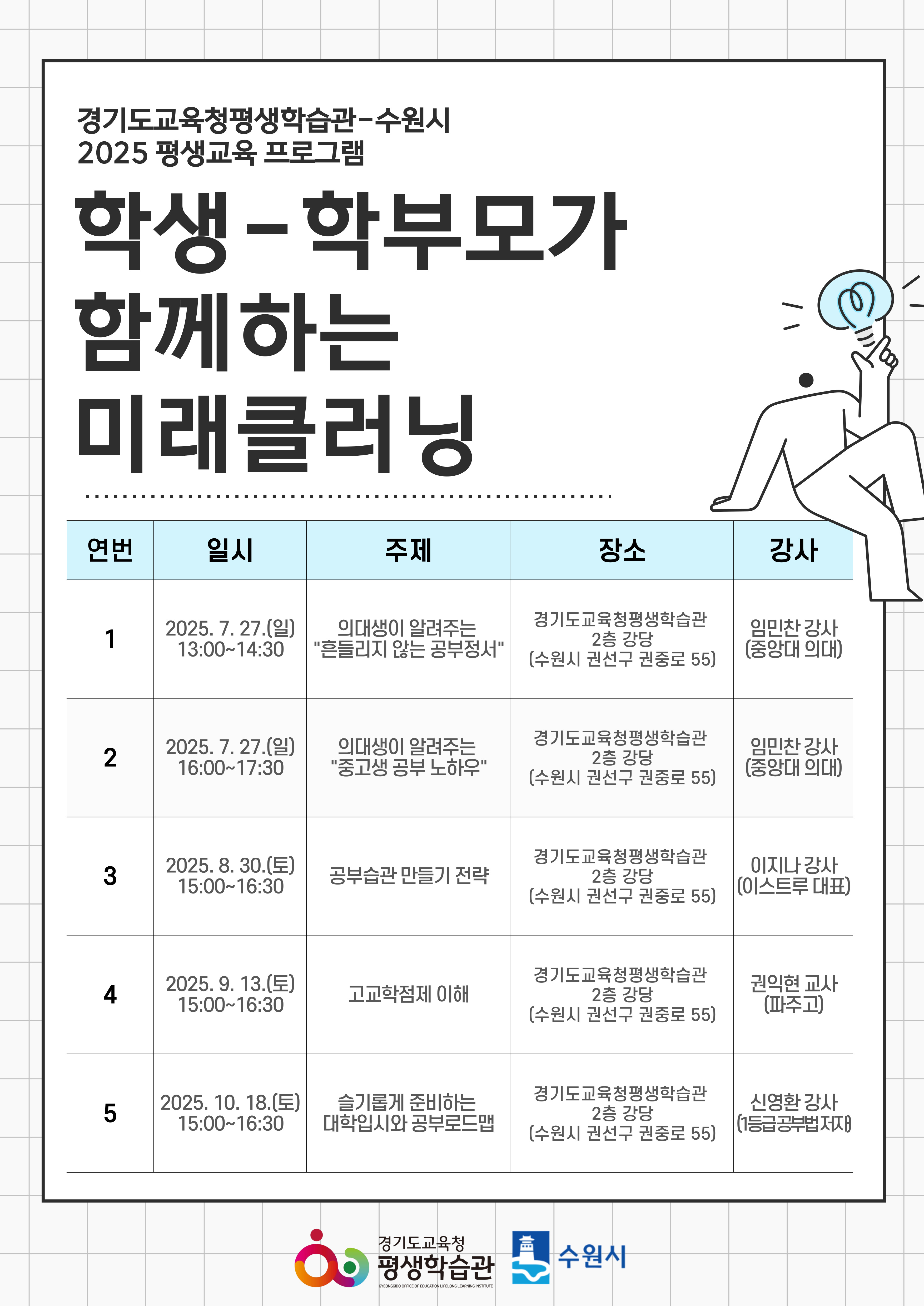 경기도교육청평생학습관,  학부모와 함께 세우는 학업계획·미래 설계2 이미지