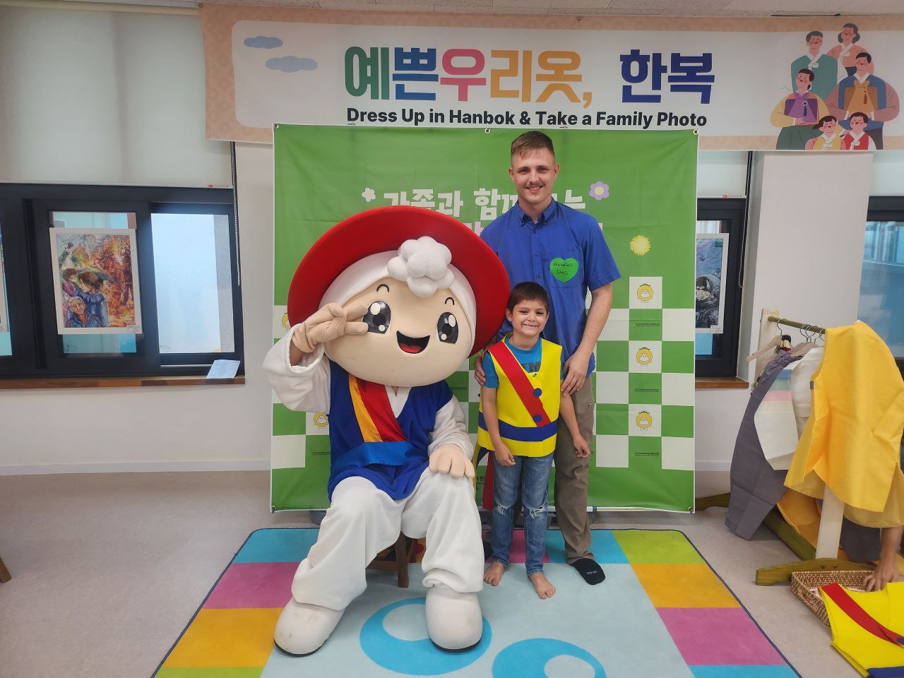 경기도교육청남부유아체험교육원,  평택 험프리스 가족들과 함께 ‘K-문화’를 알리다3 이미지