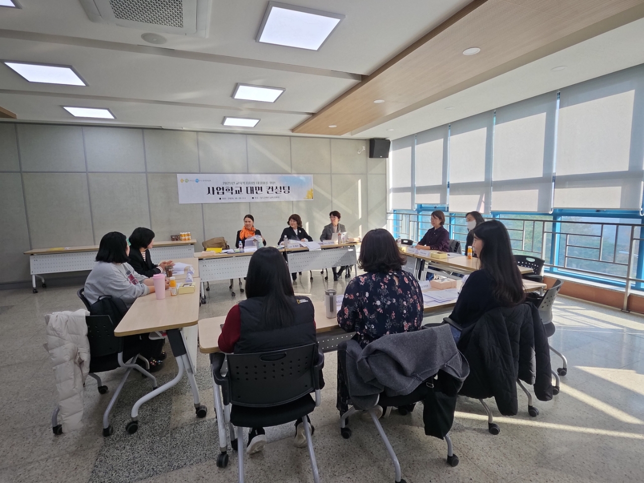 동두천양주교육지원청, 교육복지사업 내실화를 위한  사업학교 대면 컨설팅 운영2 이미지