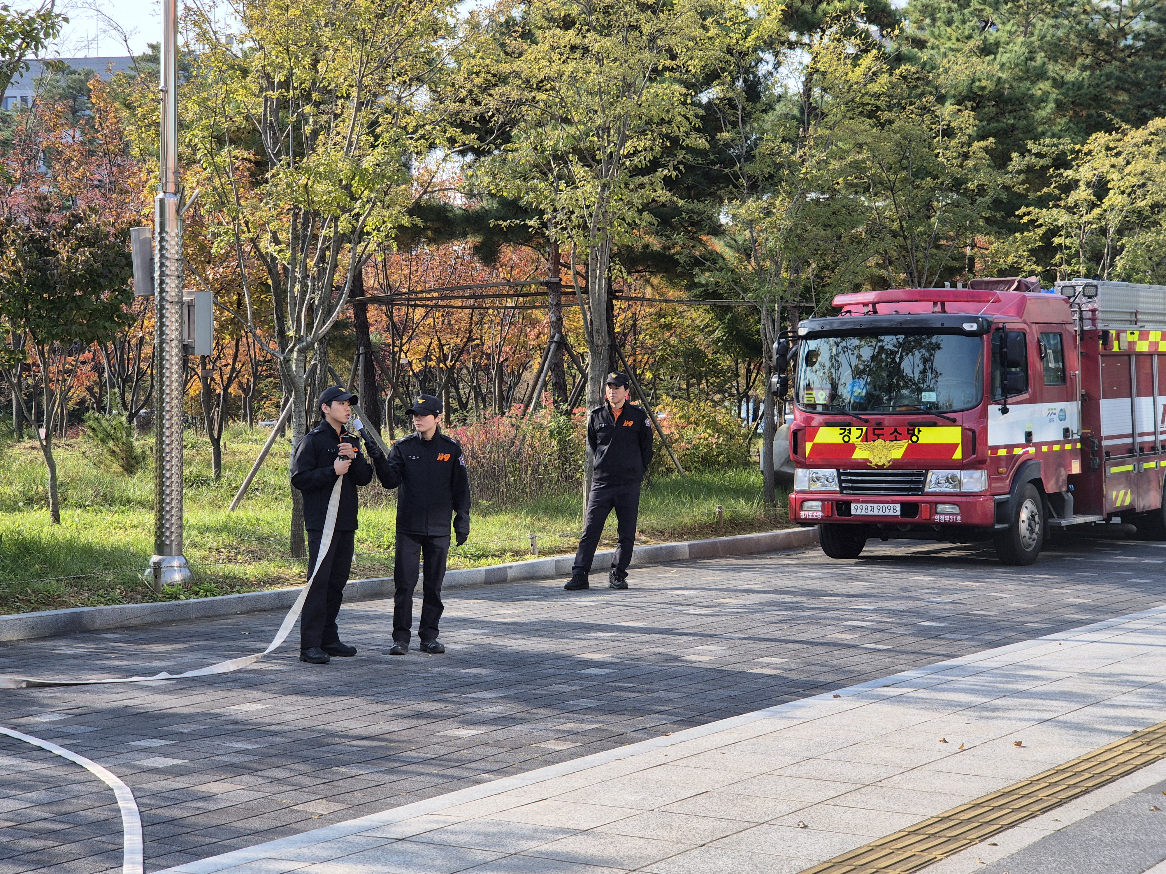 경기도교육청, 2025년 합동 소방훈련으로 북부청사 화재 초기대응 능력 강화2 이미지