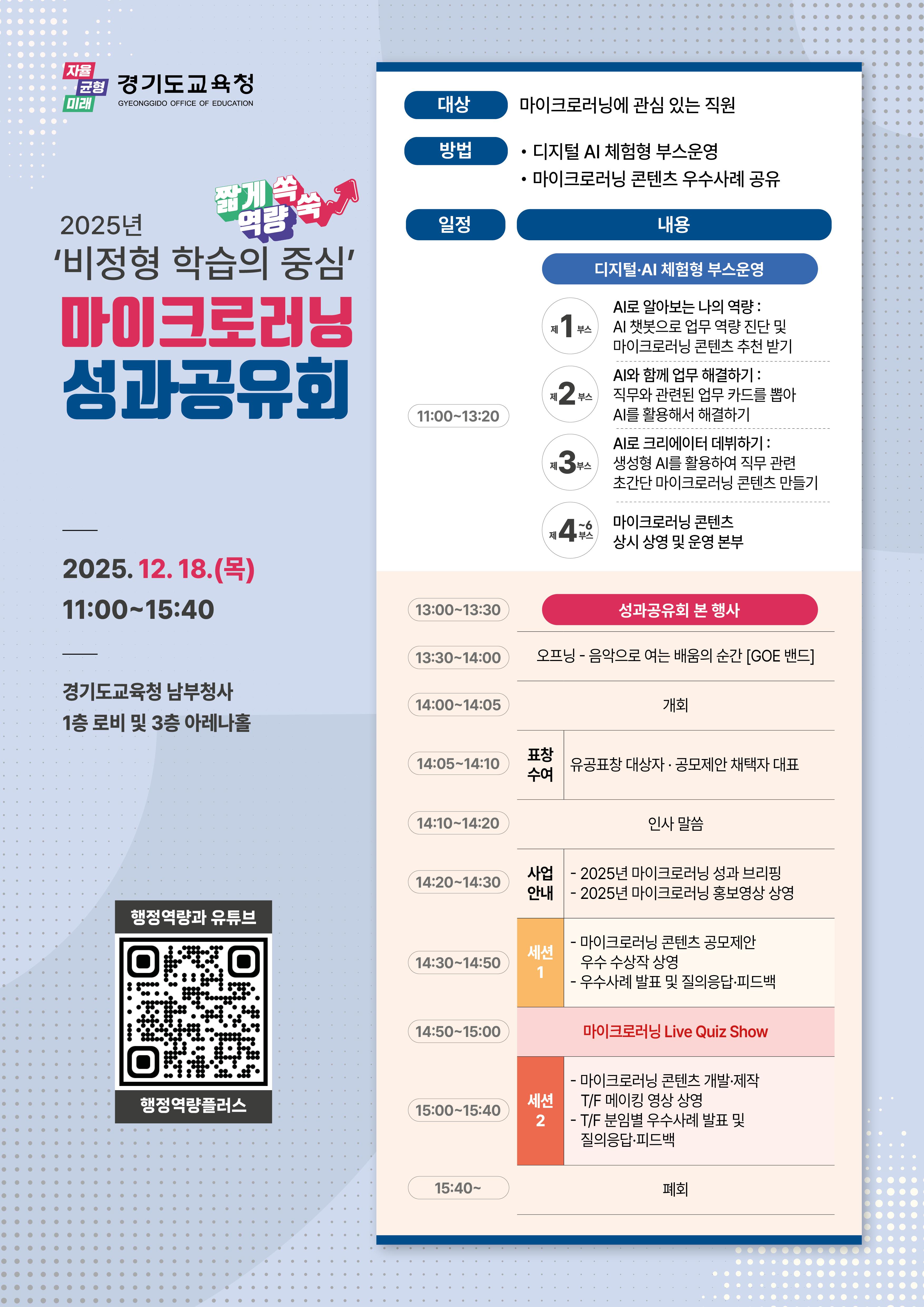 인공지능(AI)·디지털 시대 공직 역량, 경기도교육청 마이크로러닝이 끌어올려4 이미지