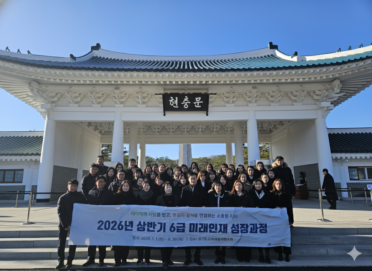 경기도교육청율곡연수원, ‘2026년 상반기 6급 미래인재 성장과정’운영1 이미지