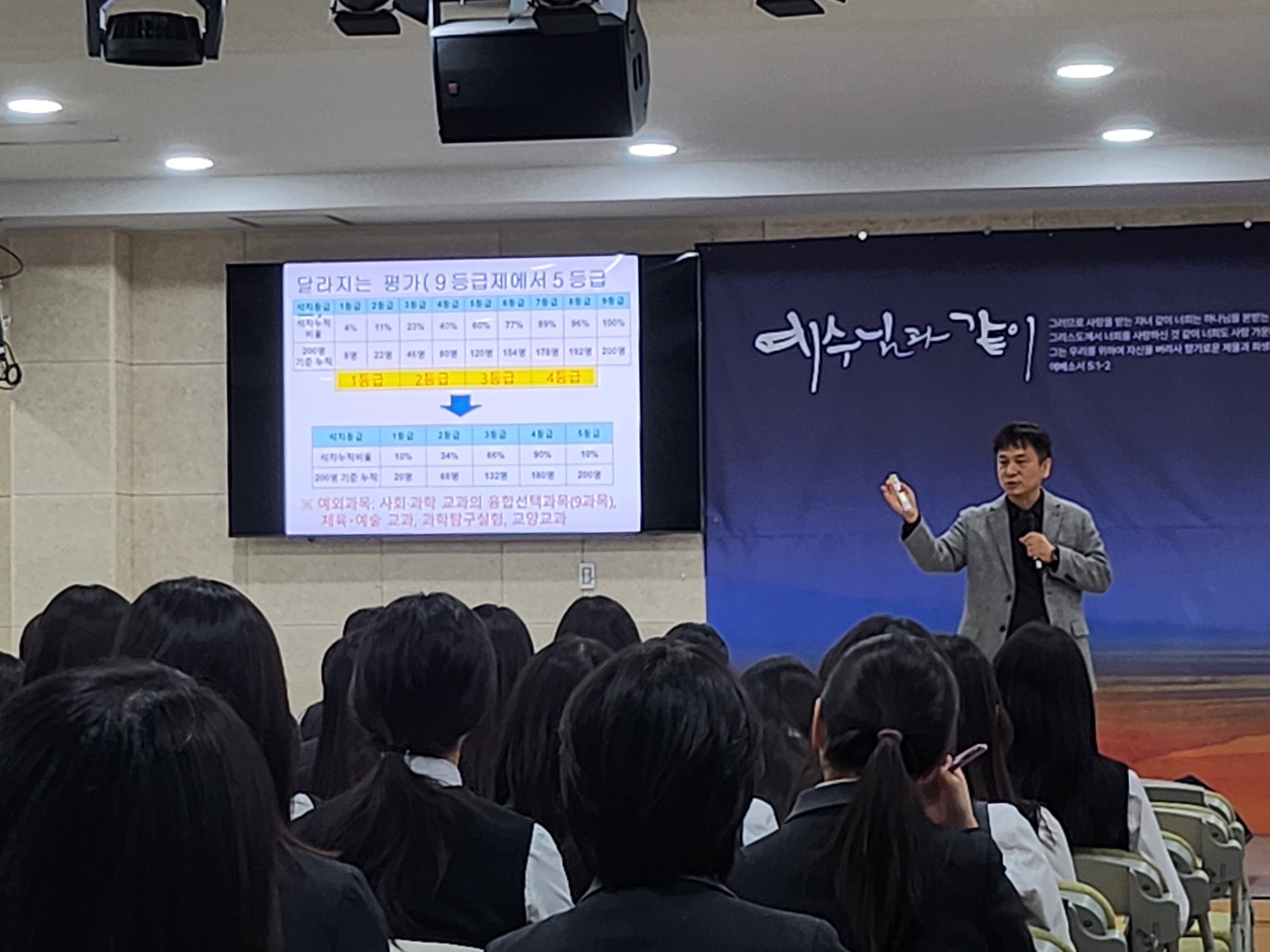 안산동산고, 1학년 대상 “2029학년도 입시 준비” 특강 실시2 이미지