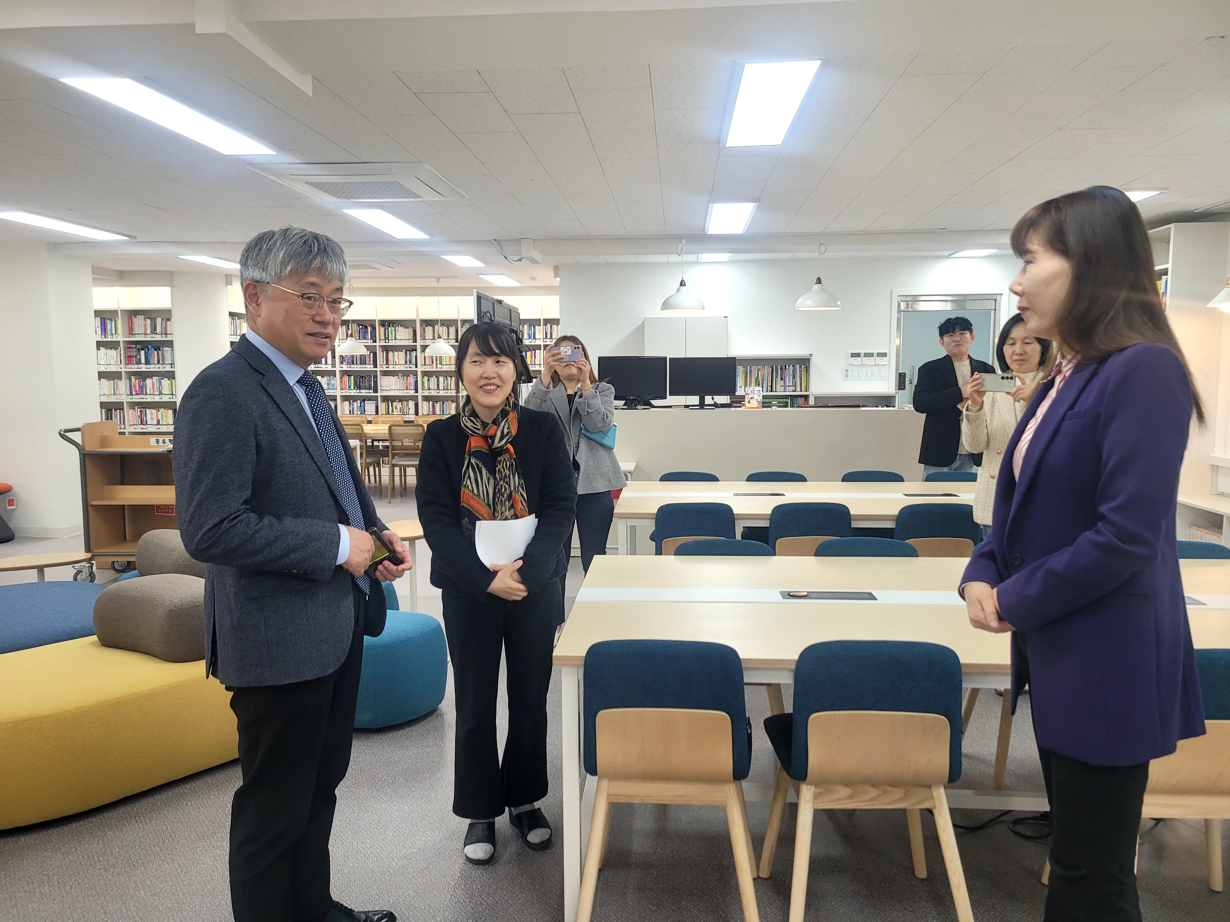성남교육지원청 백현중학교 도서관 개관식!!3 이미지