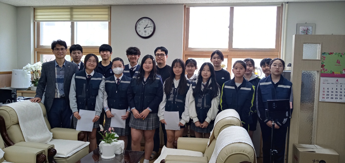 풍양중학교, 따스한 시(詩) 한 줄, 마음을 잇는 풍양의 아침2 이미지