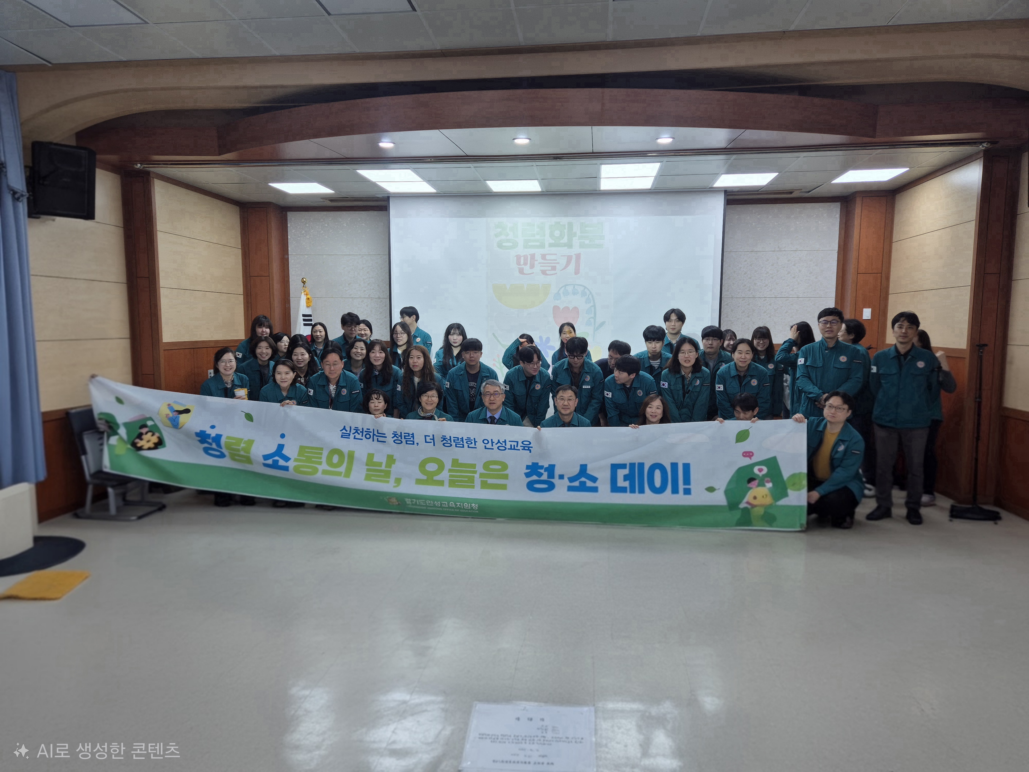 안성교육지원청, 제81회 식목일 기념 ‘나무를 심자, 청렴을 심자’청렴·소통 행사 개최2 이미지