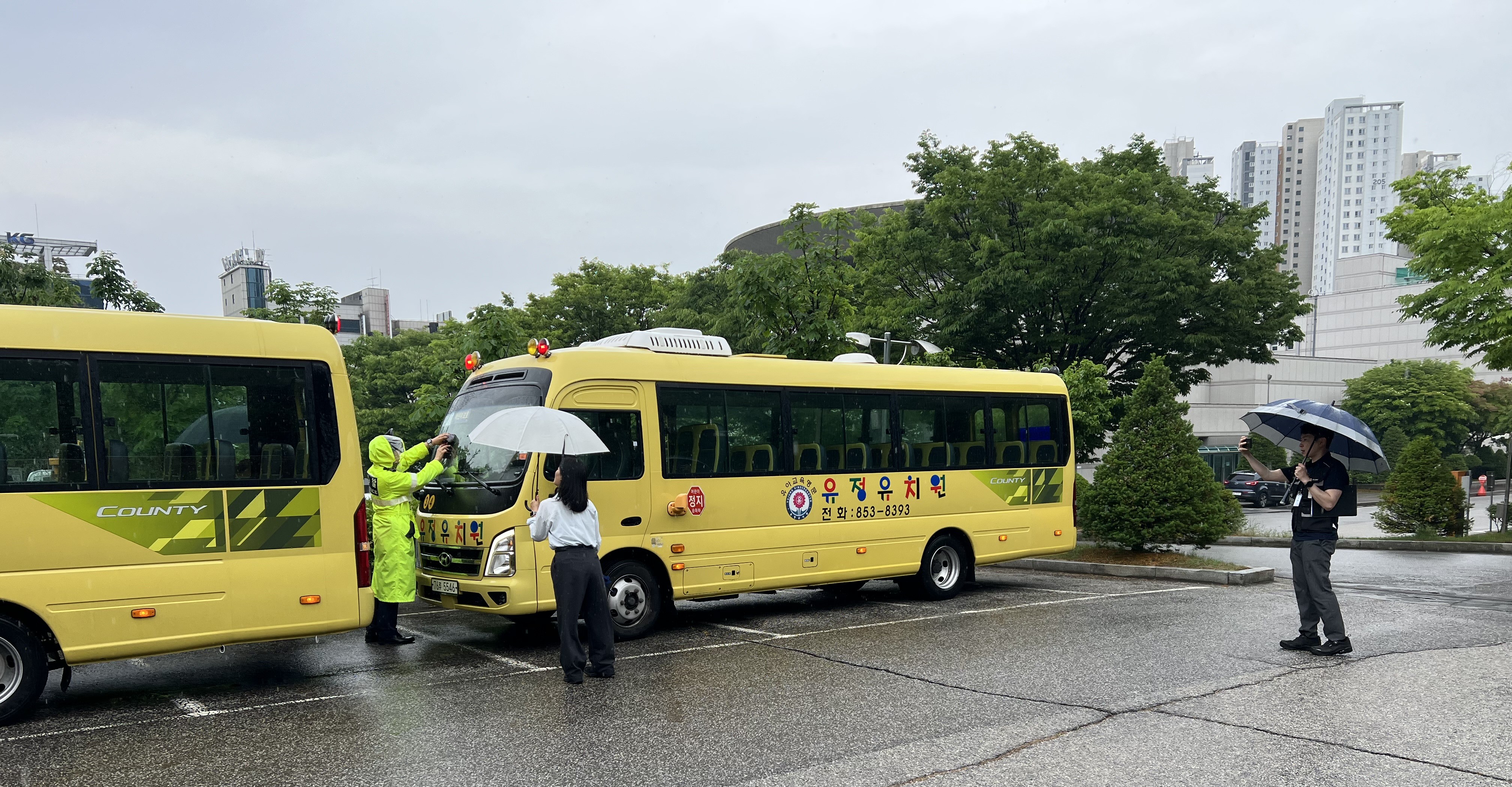 의정부교육지원청, 2026 상반기 관계부처 합동 어린이 통학버스 점검 실시2 이미지