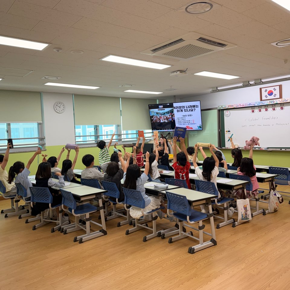 고덕함박초, 말레이시아 학교와 국제교류 프로그램 운영3 이미지