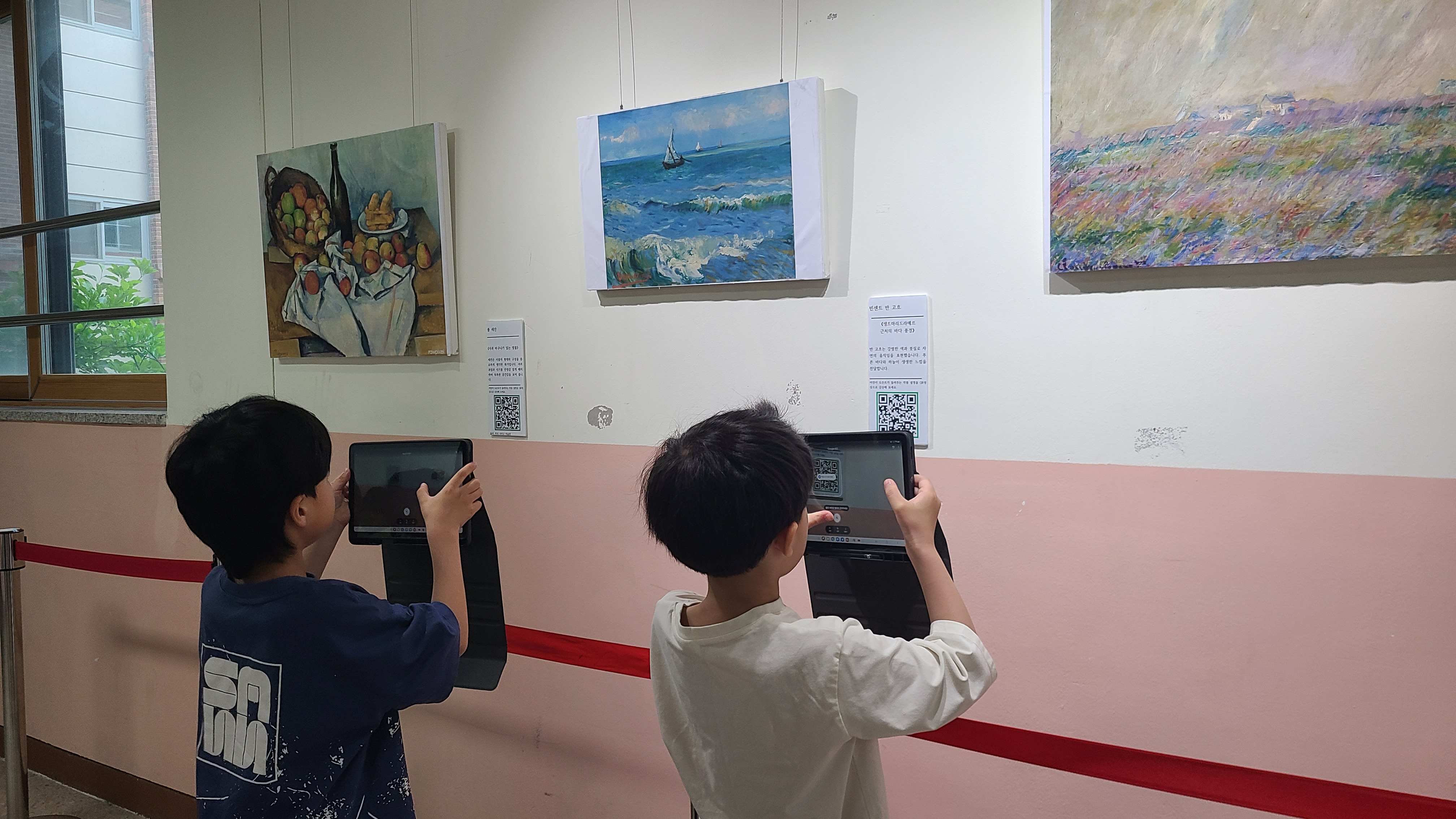이천 마장초, 어린이 큐레이터가 소개하는 명화 이야기 展 운영3 이미지