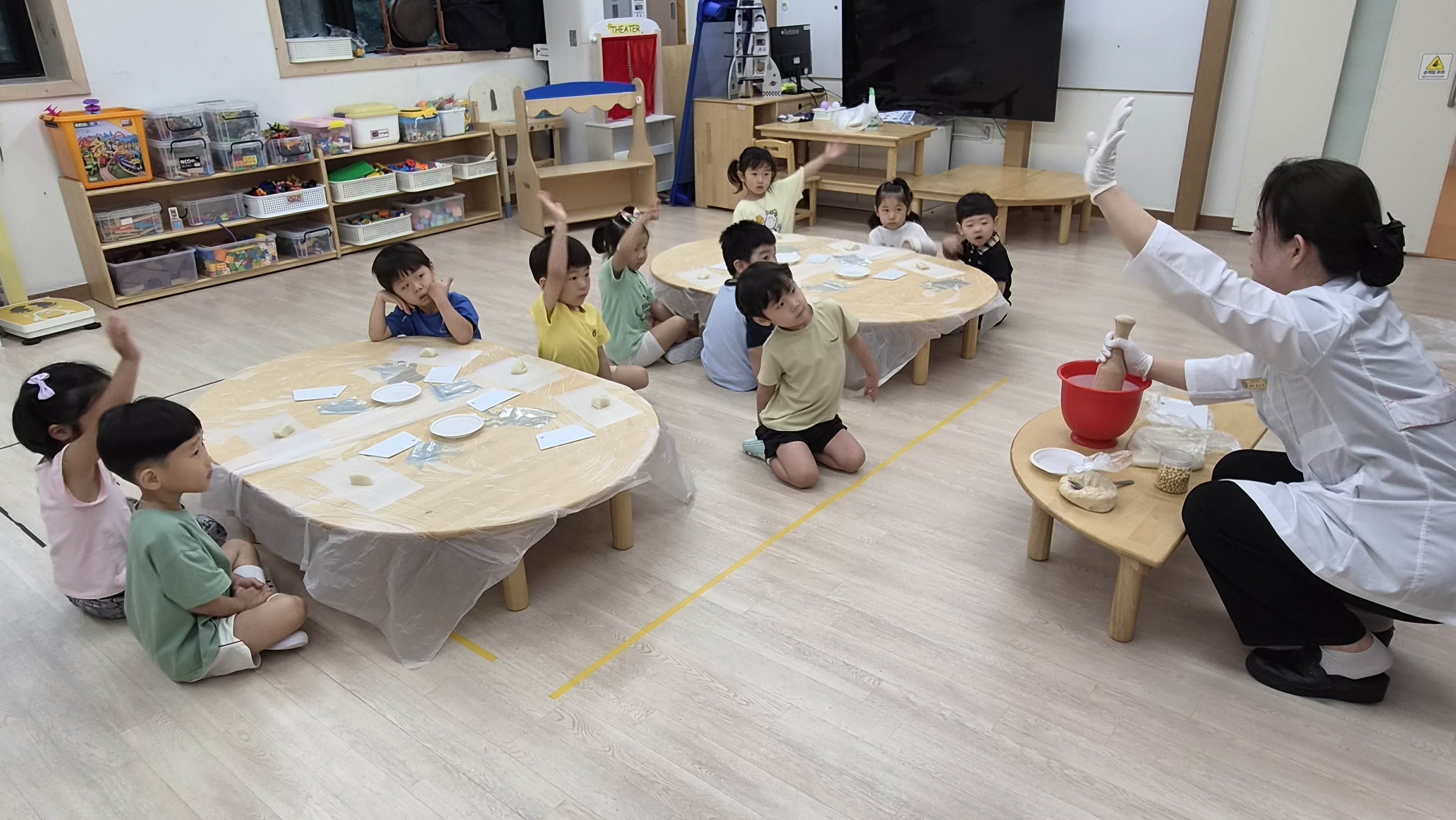 청북유치원, 전래동화와 놀이로 배우는 유아 주도 식생활 교육 운영5 이미지
