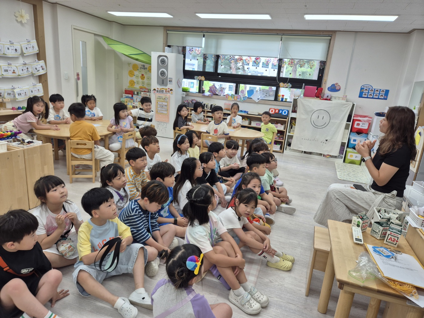 청북유치원·청아초등학교, 오늘의 만남이 내일의 학교를 더 가깝게 유·초 이음교육 실시5 이미지