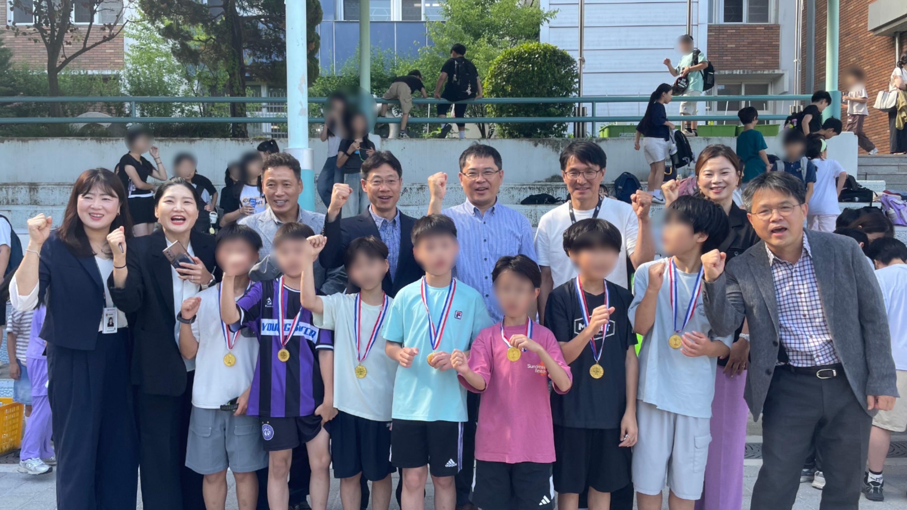 경기도교육청·인수위, AI 달리기 플랫폼 '스쿨 런 라이브' 현장 방문2 이미지