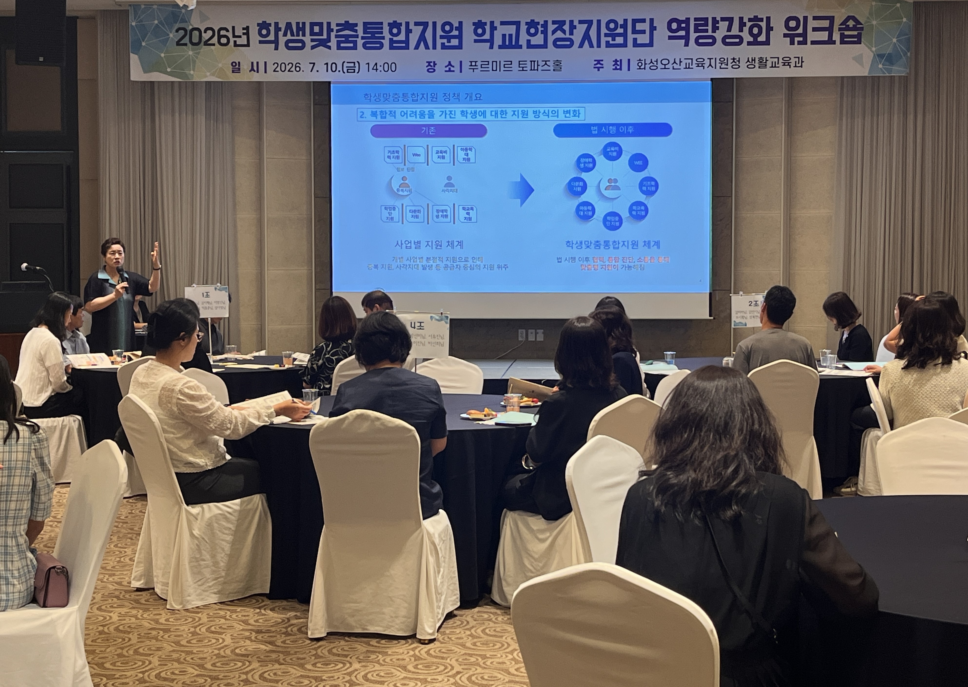 화성오산교육지원청, 학생맞춤통합지원 학교현장지원단 역량강화 워크숍 개최2 이미지