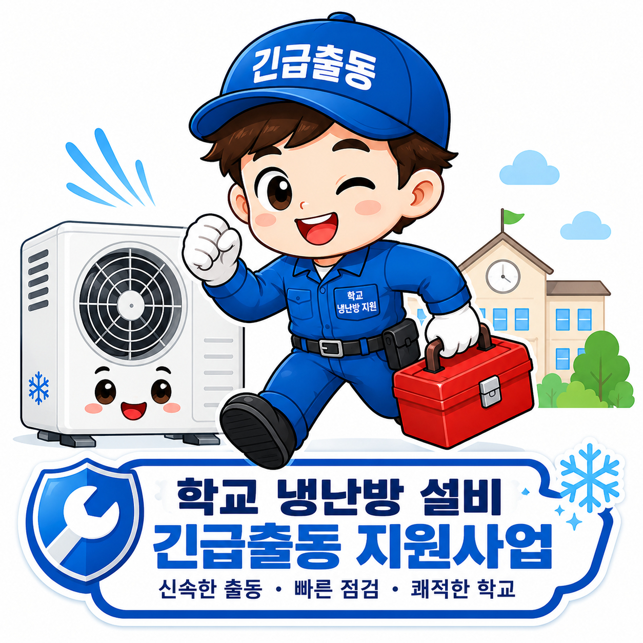경기도교육청, 학교 냉난방 설비 긴급출동 지원! 민간 전문기업과 업무협약 체결 ​3 이미지