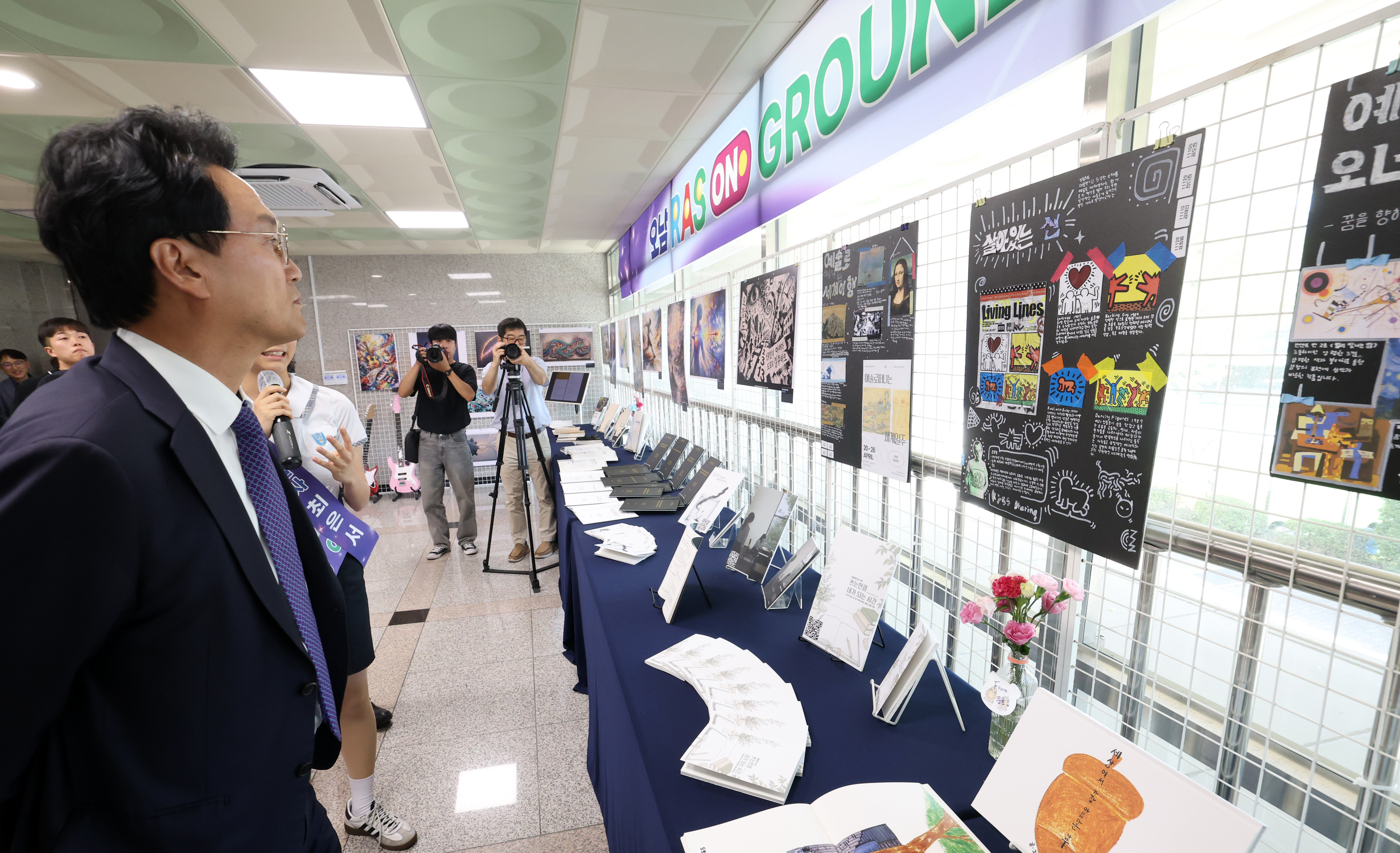 안민석 교육감...RAS교육 우수학교 남양주 오남고 현장 방문6 이미지