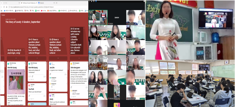 산운초, 베트남 탄빈초등학교와 국제교류로 상호문화 이해 넓혀2 이미지