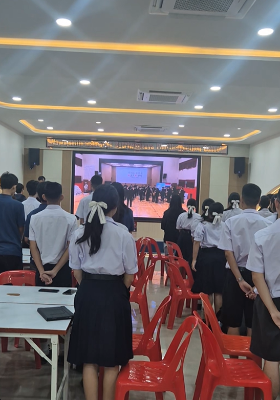 백학중학교, 학생들이 1년간 준비한 만남5 이미지