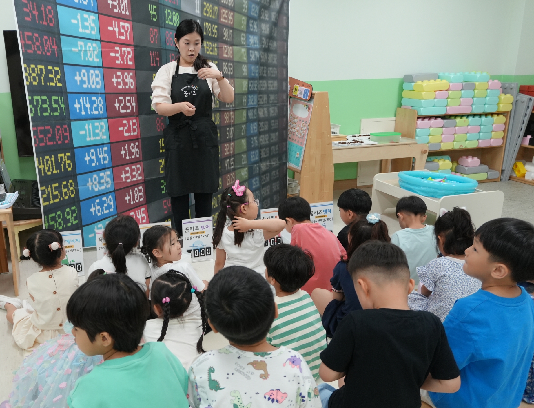 새말유치원‘직업을 만나고, 꿈을 키우는 6세 유아들의 월간 꿈자람 놀이’ 운영4 이미지