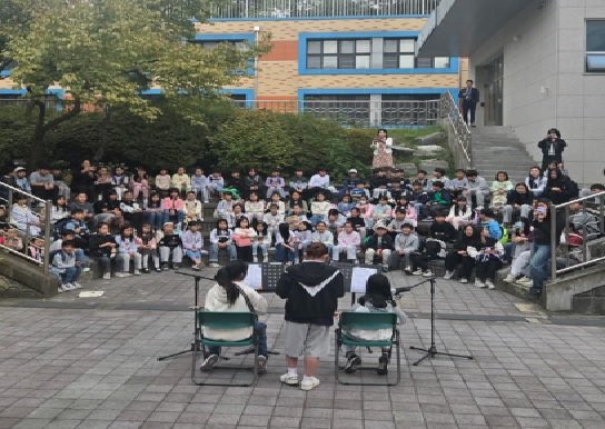 복정초등학교, 등굣길 RAS 버스킹으로 활기찬 아침 열어2 이미지