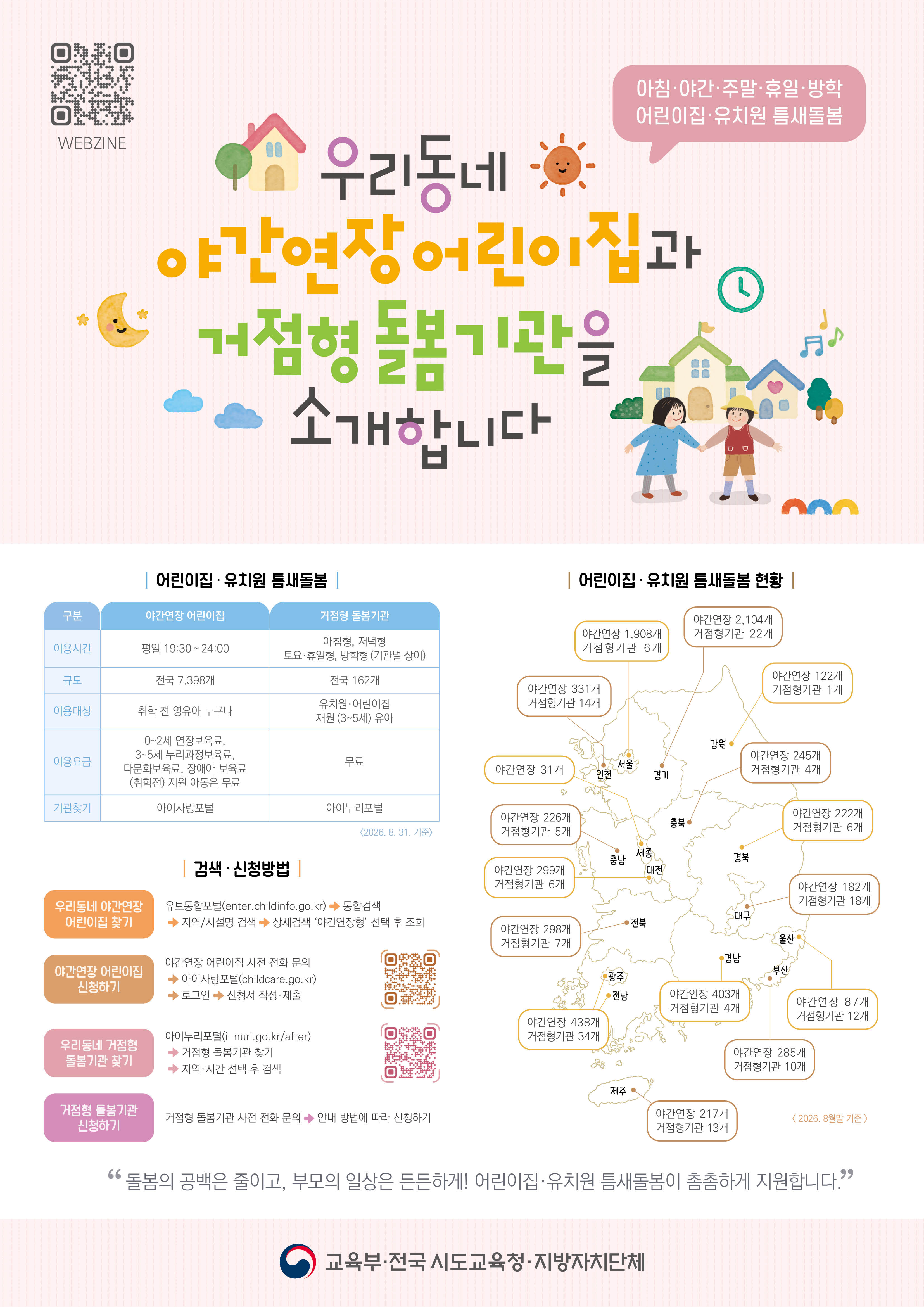 1. 교육부_틈새돌봄 포스터 이미지