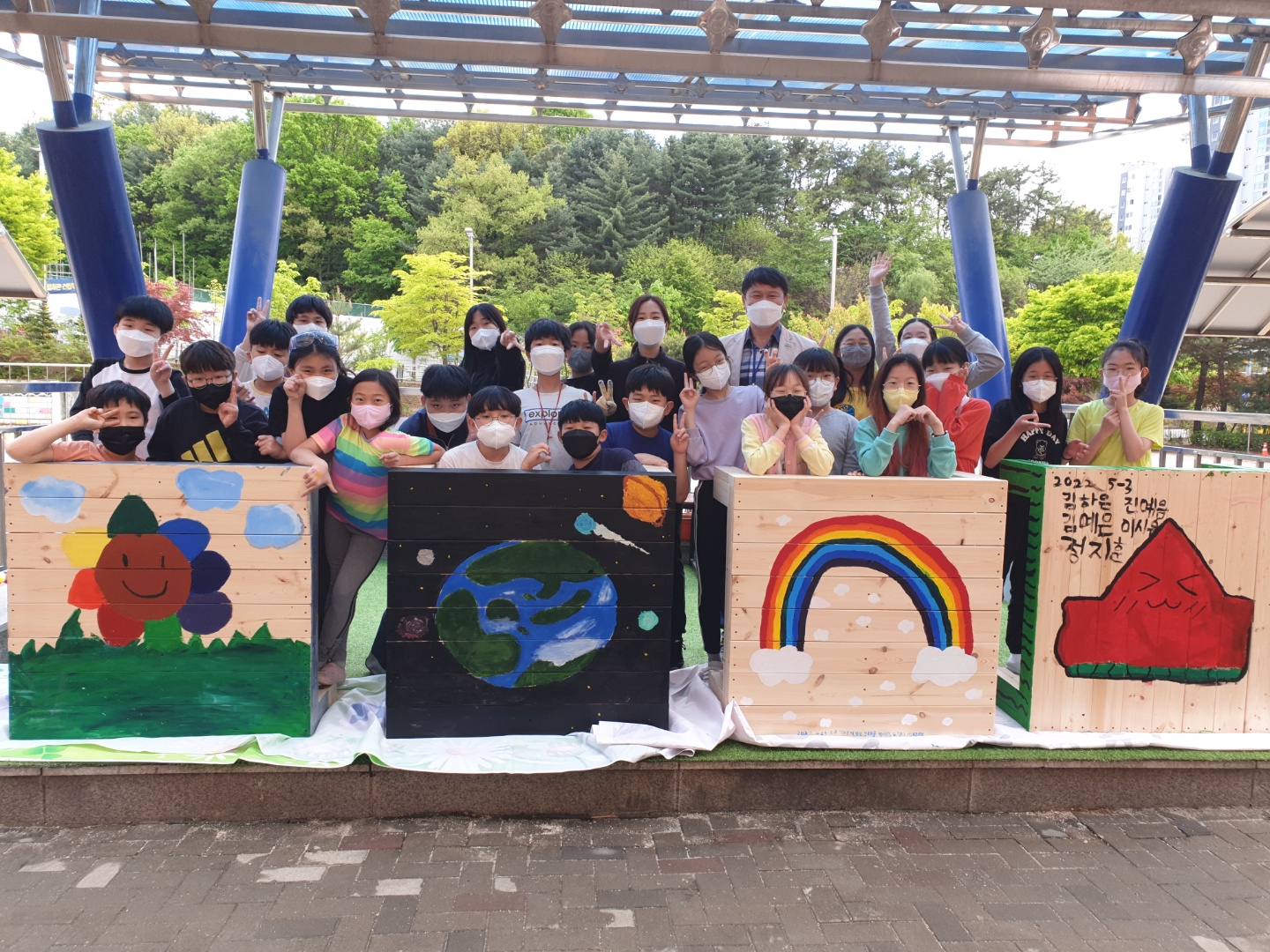 화봉초 5학년, “학교 공간혁신은 우리 손으로”1 이미지