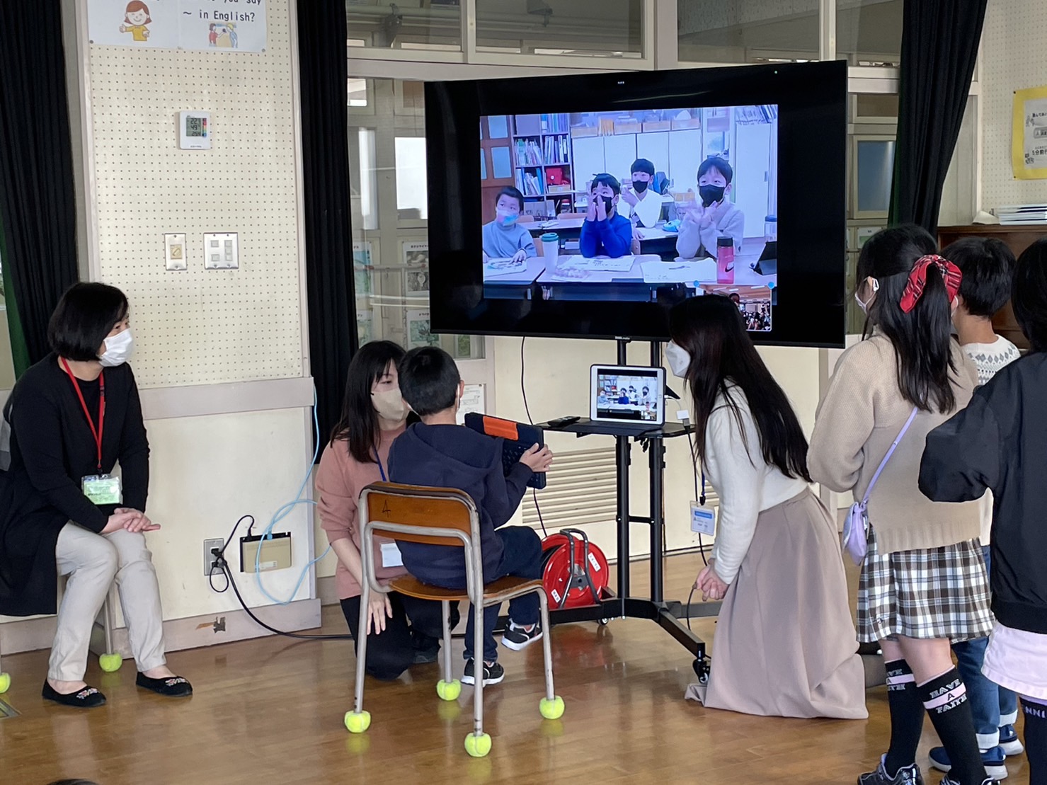 파주 적서초, 온라인으로 만난 한·일 초등학생 교류수업 실시3 이미지