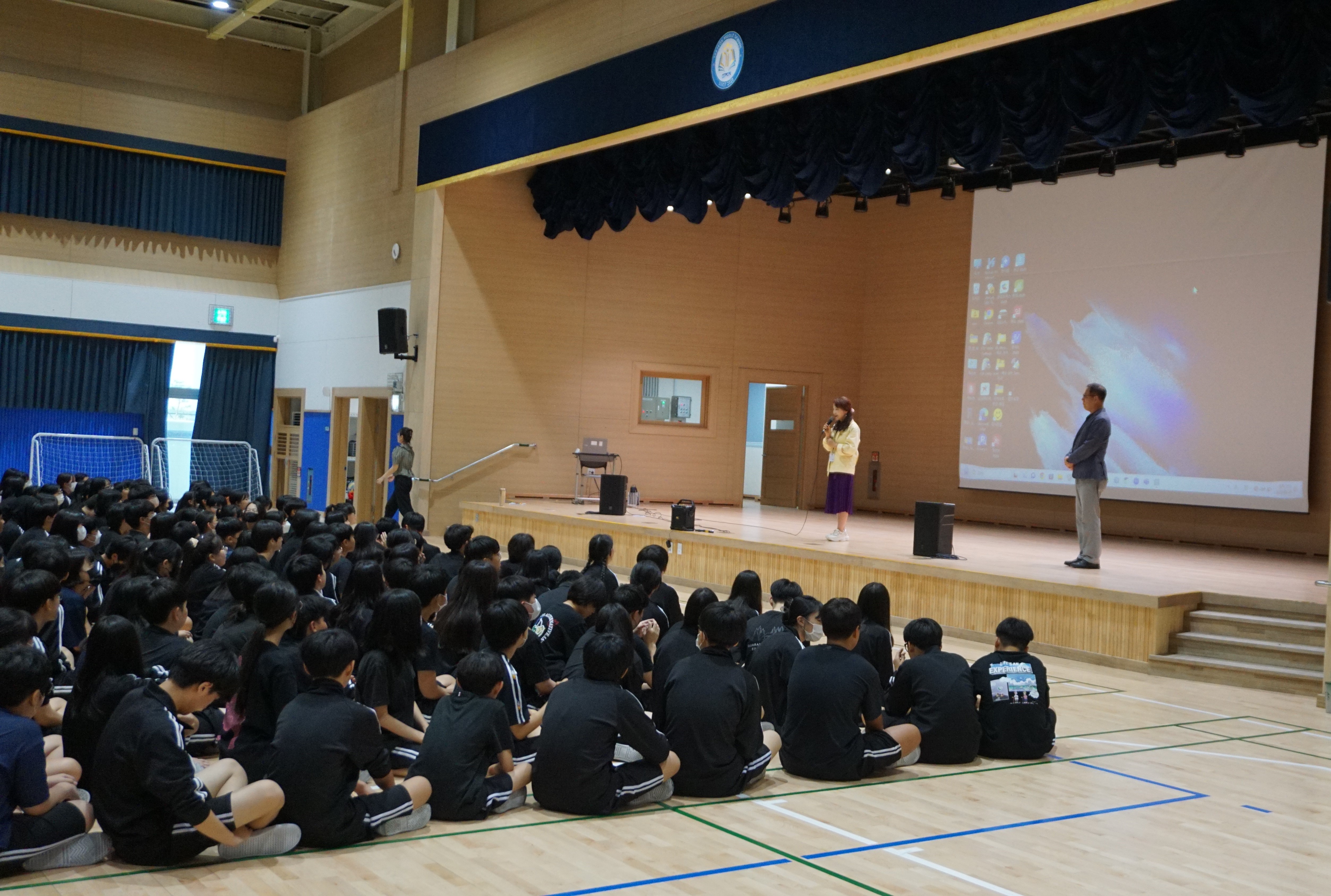 광주하남교육지원청, 태전중학교 을지연습 연계 공습 대비 민방위 훈련 실시5 이미지