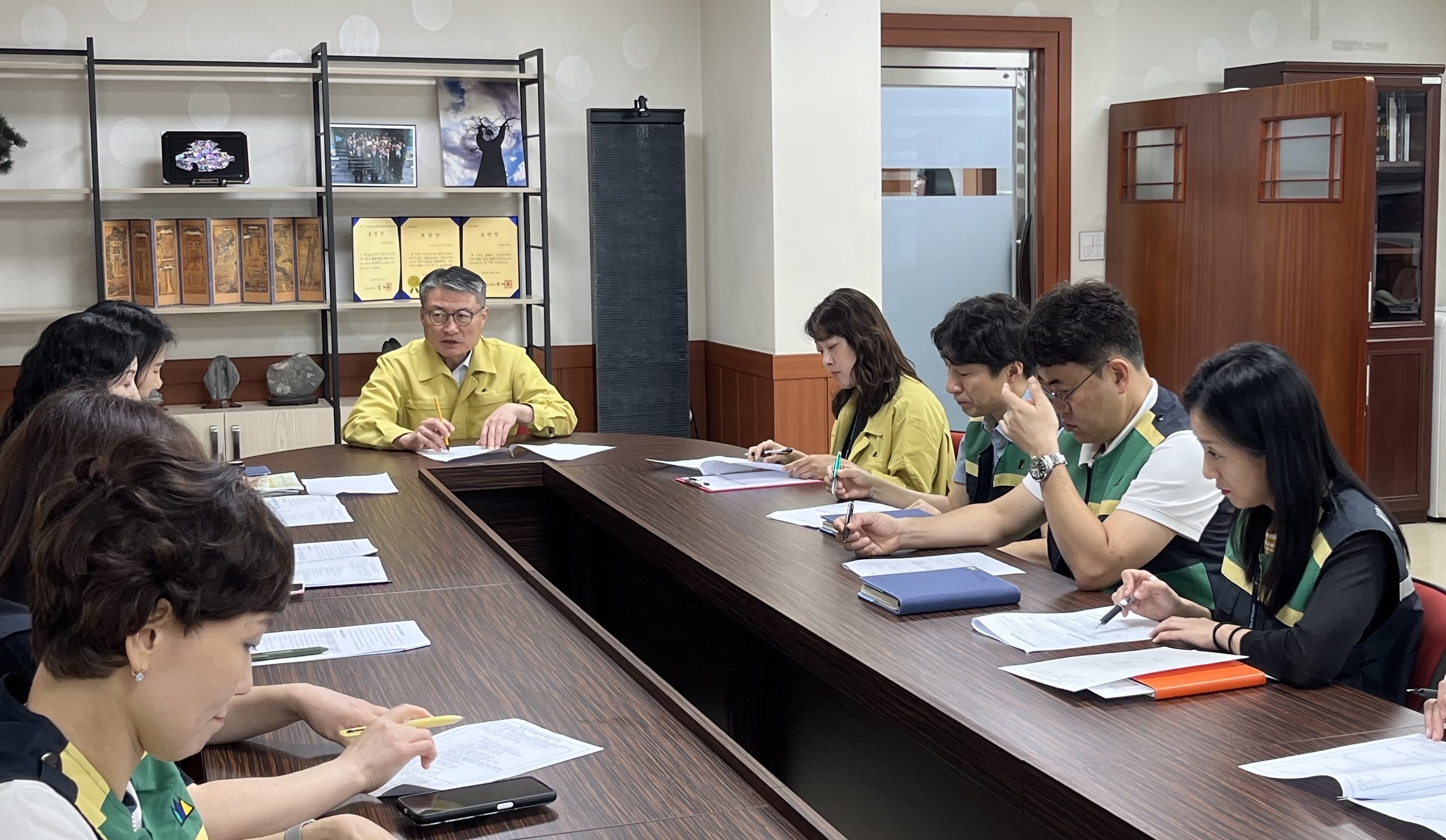 수원교육지원청, 2023년 을지연습 종료 