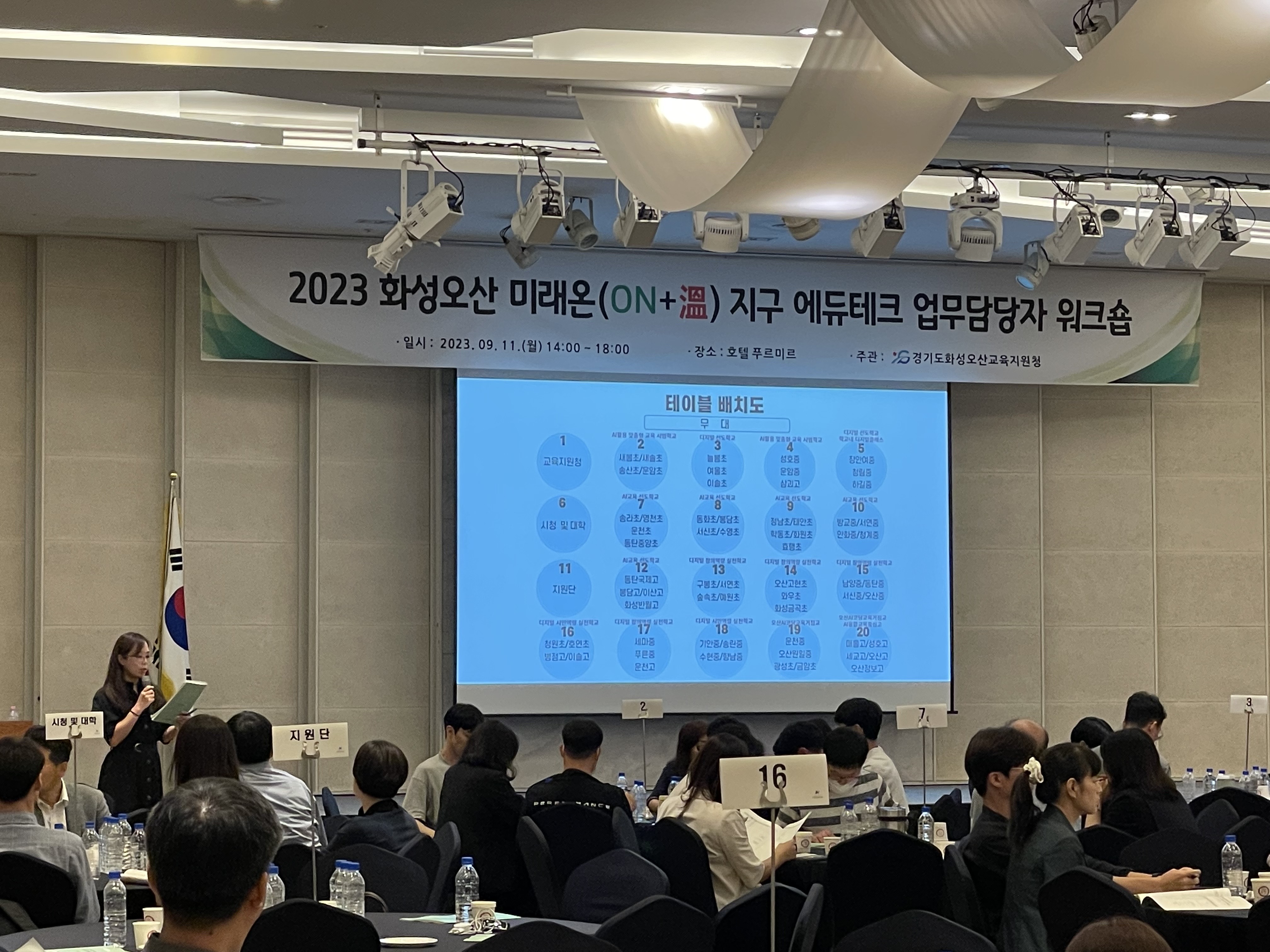 화성오산교육지원청, 2023 화성오산 미래온(ON+溫) 지구 에듀테크 업무담당자 워크숍 운영1 이미지