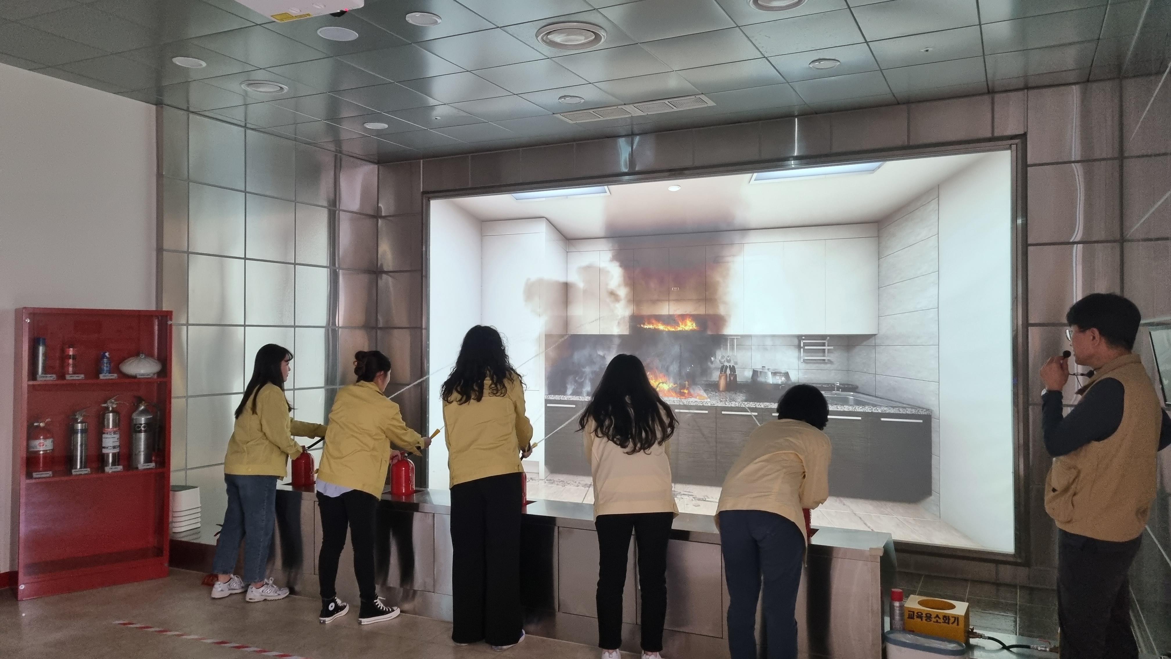 의정부교육지원청, 2023년 재난대응 안전한국훈련 연계  경기도교육청안전교육관 체험교육 실시1 이미지