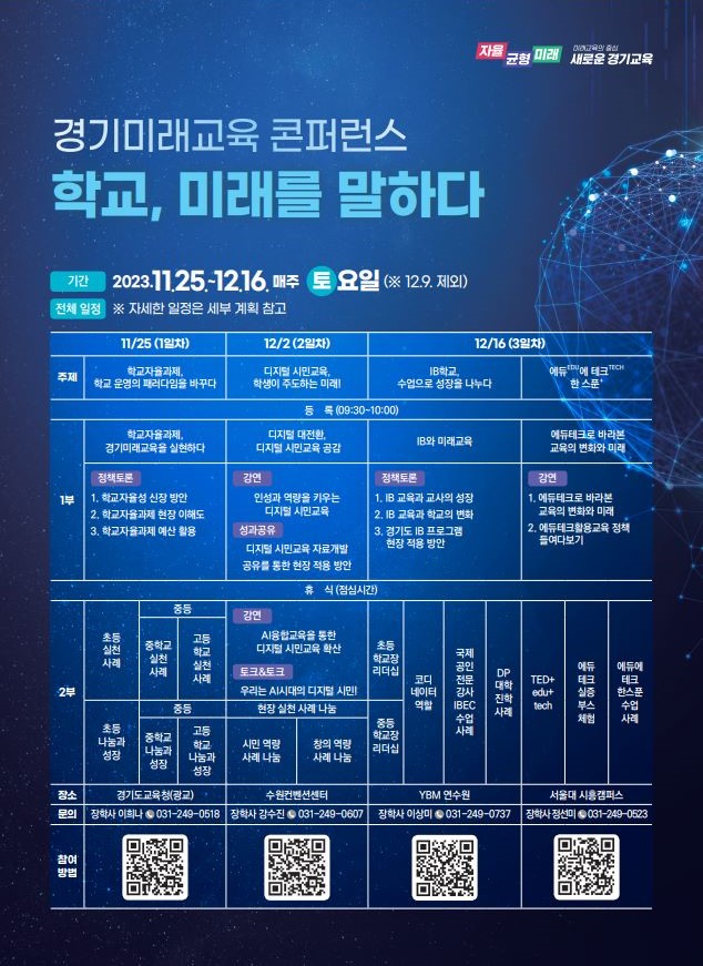 학교, 미래를 말하다 경기미래교육 콘퍼런스2 이미지