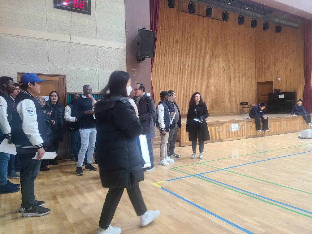 경기도교육청, 임대형 민자사업 우수성 널리 알린다 외국인 유학생 관내 BTL 학교 견학2 이미지