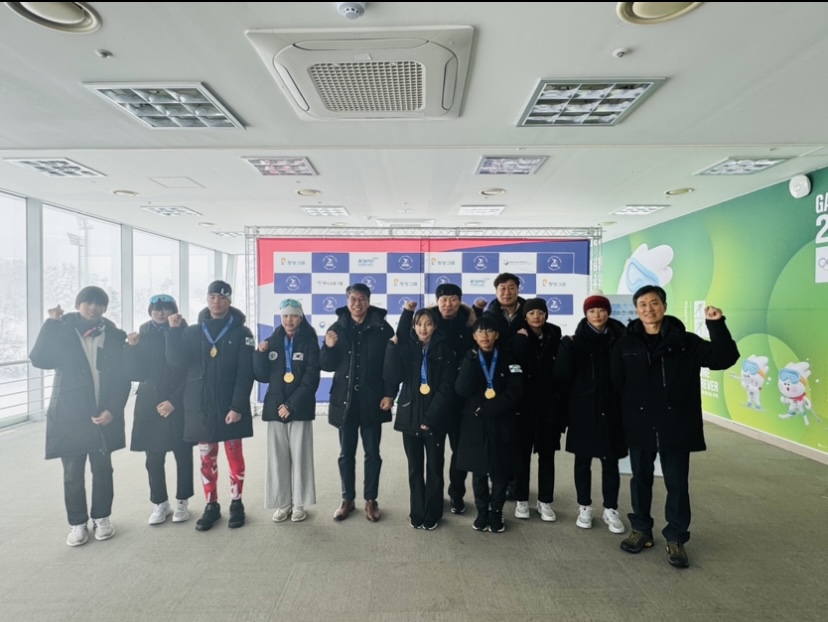 포천교육지원청, 『 제105회 전국동계체육대회』참가 학생선수 격려!1 이미지