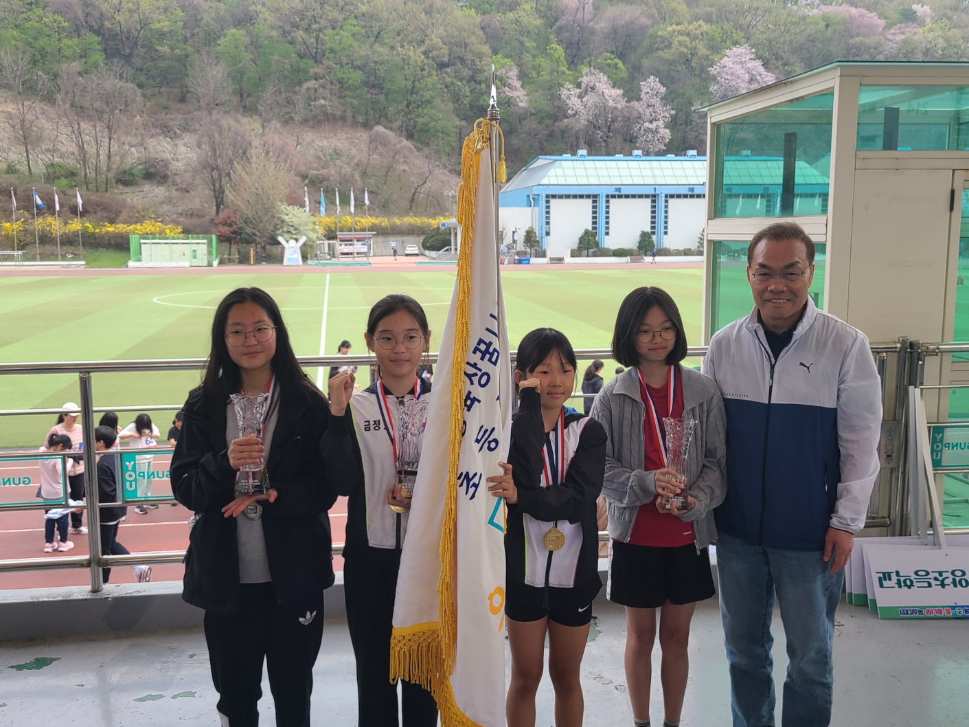 금정초, 교육장배 육상대회 종합우승1 이미지