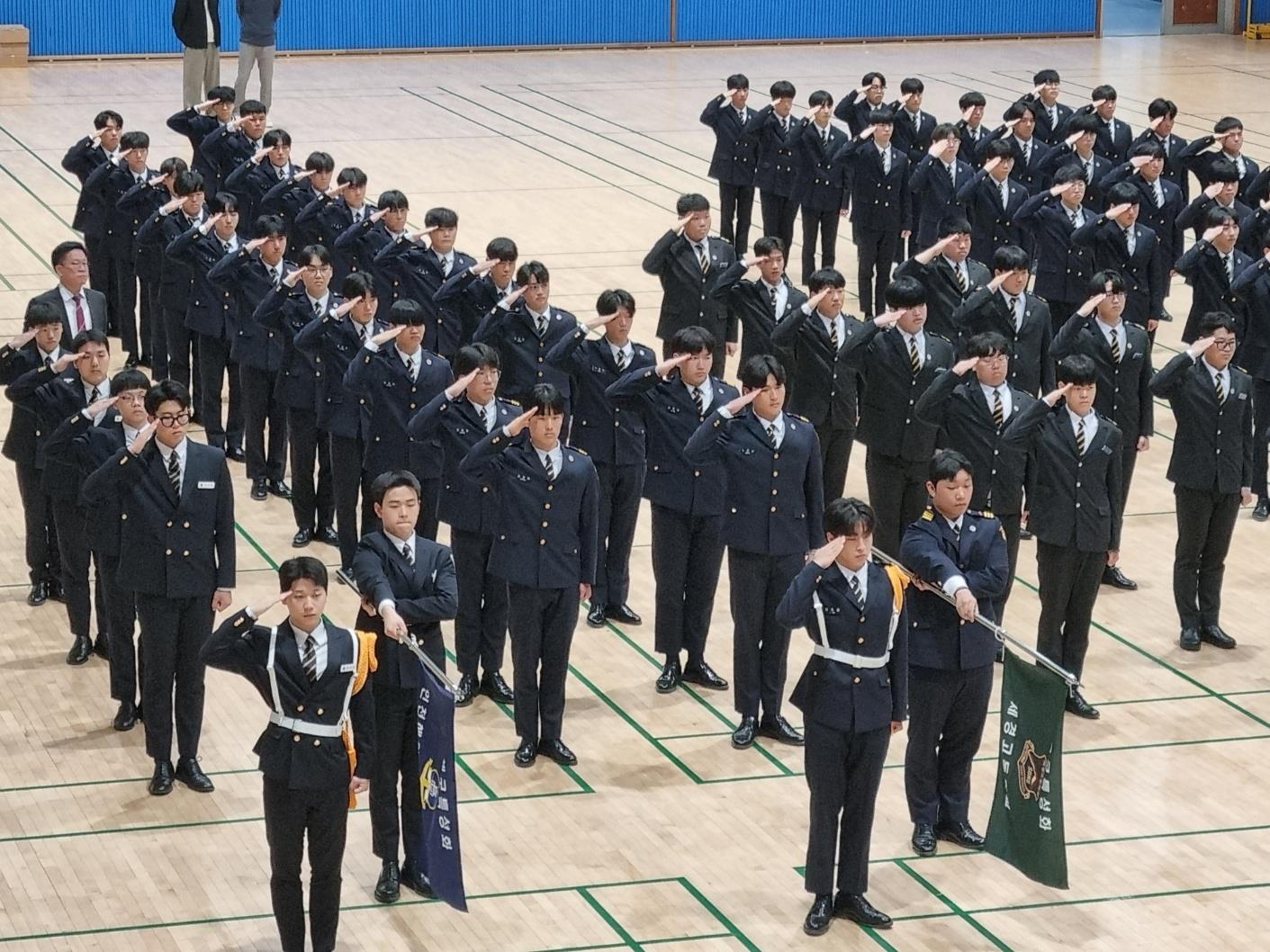 파주 세경고등학교, 미래인재 양성 군 특성화 통합발대식 참석3 이미지