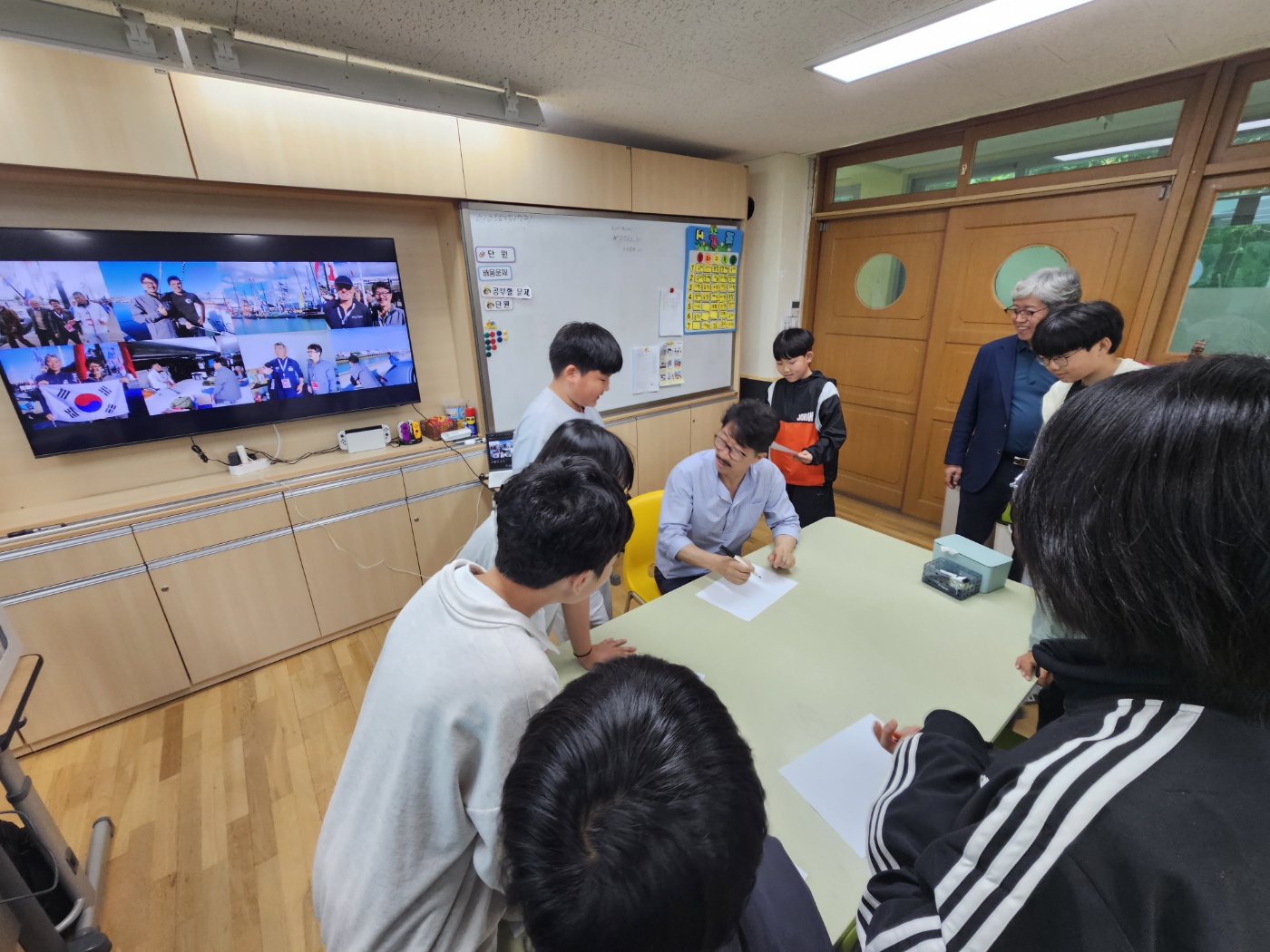 적서초, 해양모험가 김승진 선장 초청 진로교육 실시1 이미지