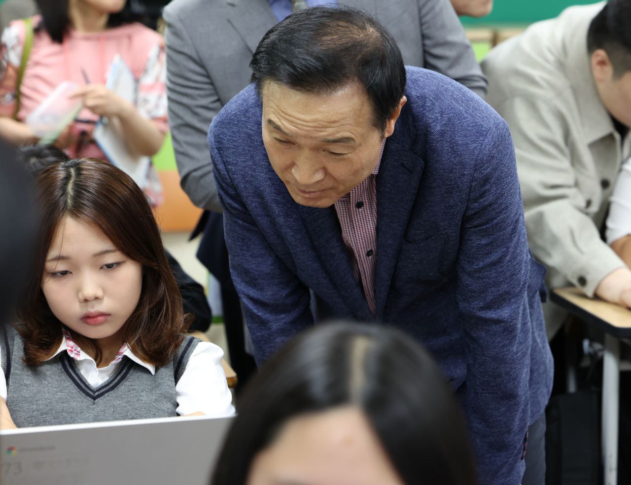 임태희 교육감, “경기교육, 세계에서 가장 잘 할 수 있는 인공지능 교수학습 플랫폼 만들 것”3 이미지