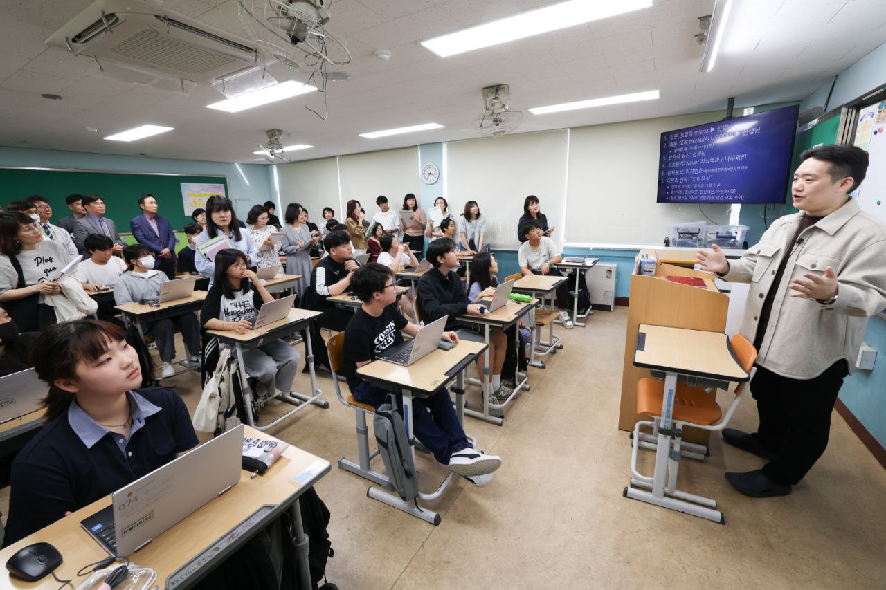 임태희 교육감, “경기교육, 세계에서 가장 잘 할 수 있는 인공지능 교수학습 플랫폼 만들 것”7 이미지