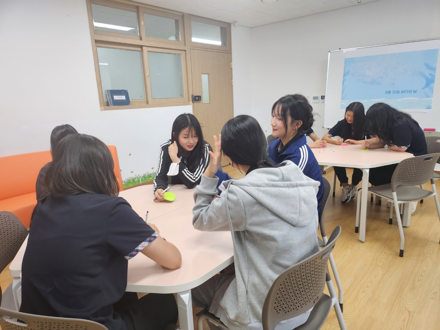 의정부 훈민중학교, 고래 살리기 융합인성 프로젝트 운영2 이미지