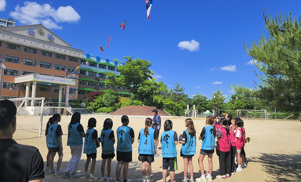 파주 한가람초, 2024 파주스포츠클럽을 흔들다 한가람초, 파주스포츠클럽 티볼대회에서 여자부와 남자부 동반 우승1 이미지