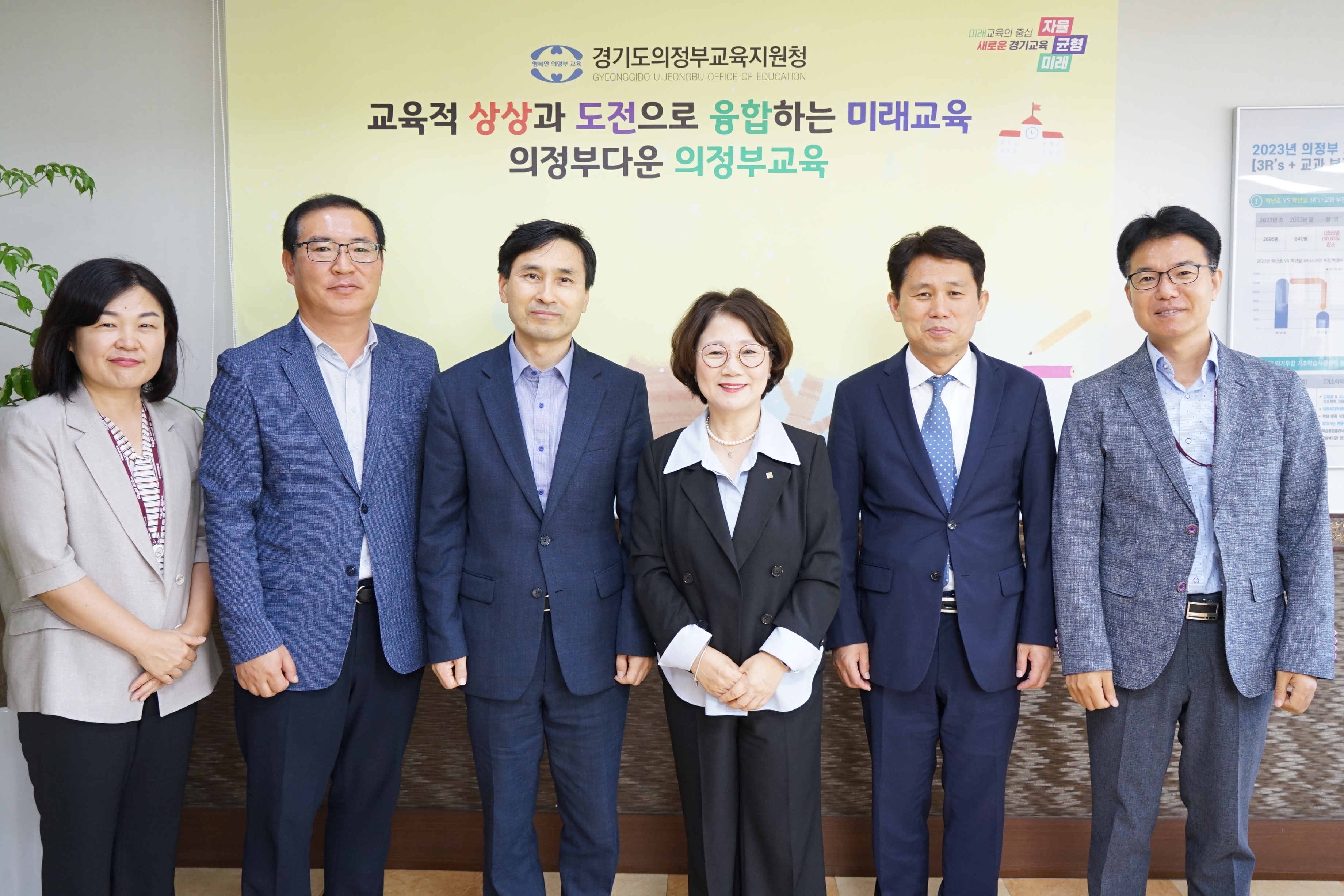 의정부교육지원청, 경기도교육청 제1부교육감과 늘봄학교 등 의정부교육 현안 논의3 이미지