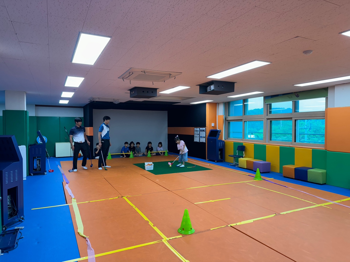 은현초등학교, 늘봄학교 여름방학 특별프로그램 ‘미니 골프’ 체험2 이미지
