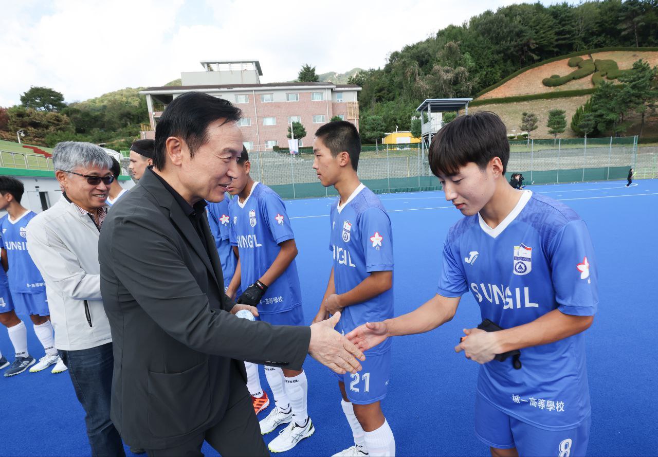 임태희 교육감, “학생 기본에 충실하고 운동하며 학교 명예 높이고 대한민국 중심이 돼야”1 이미지