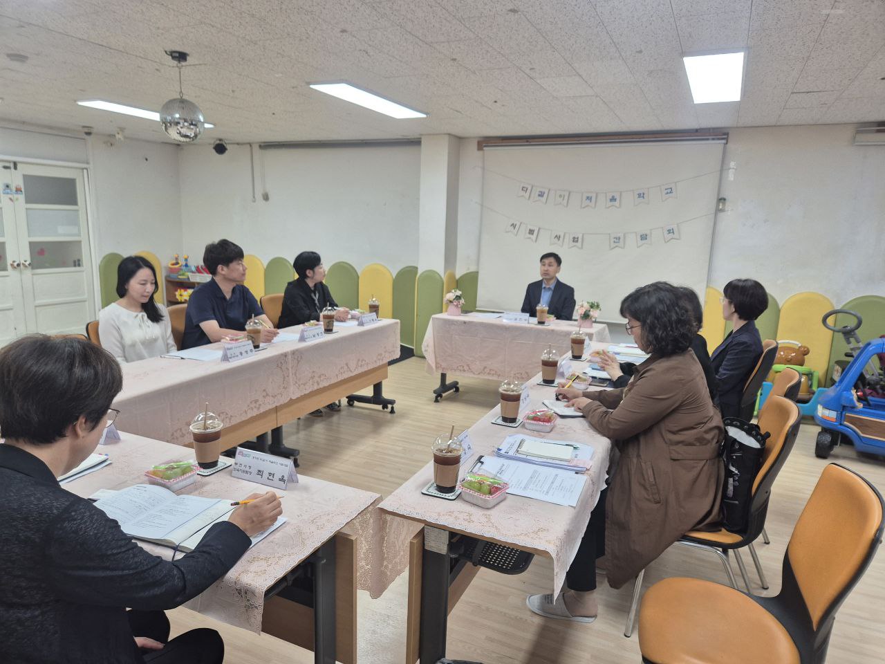 유보통합 위해 힘 합치는 경기도교육청-경기도,  경기형 다‧같‧이 처음학교 시범사업 지정기관 방문2 이미지