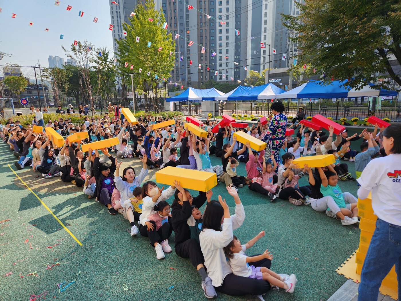 경의유치원, 야호! 신나는 운동회날이다!  - 2024 가족과 함께 뛰고, 노는 한마음 운동회 -2 이미지